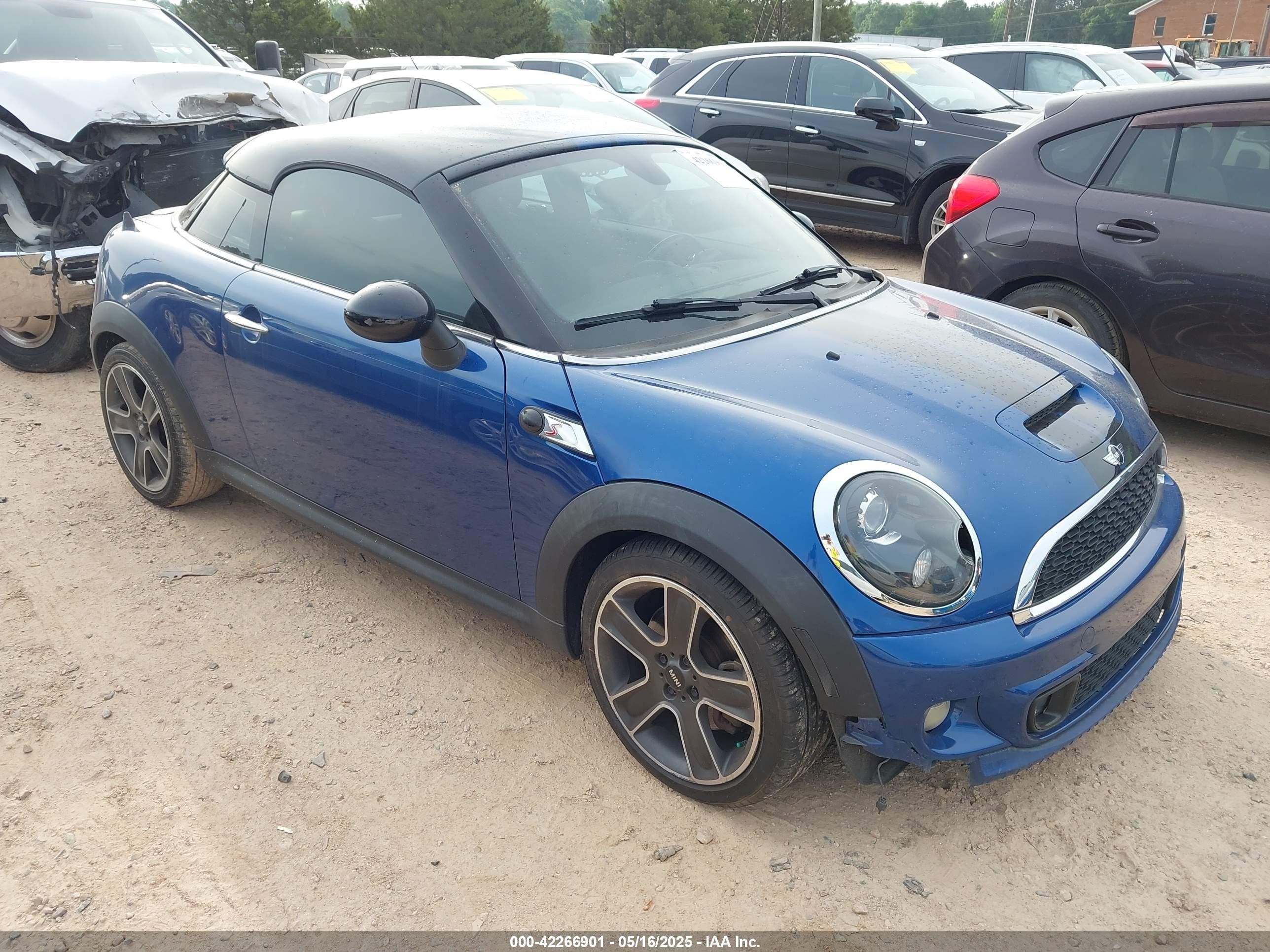 2014 MINI Coupe S, VIN WMWSX3C53ET772993 — Front end