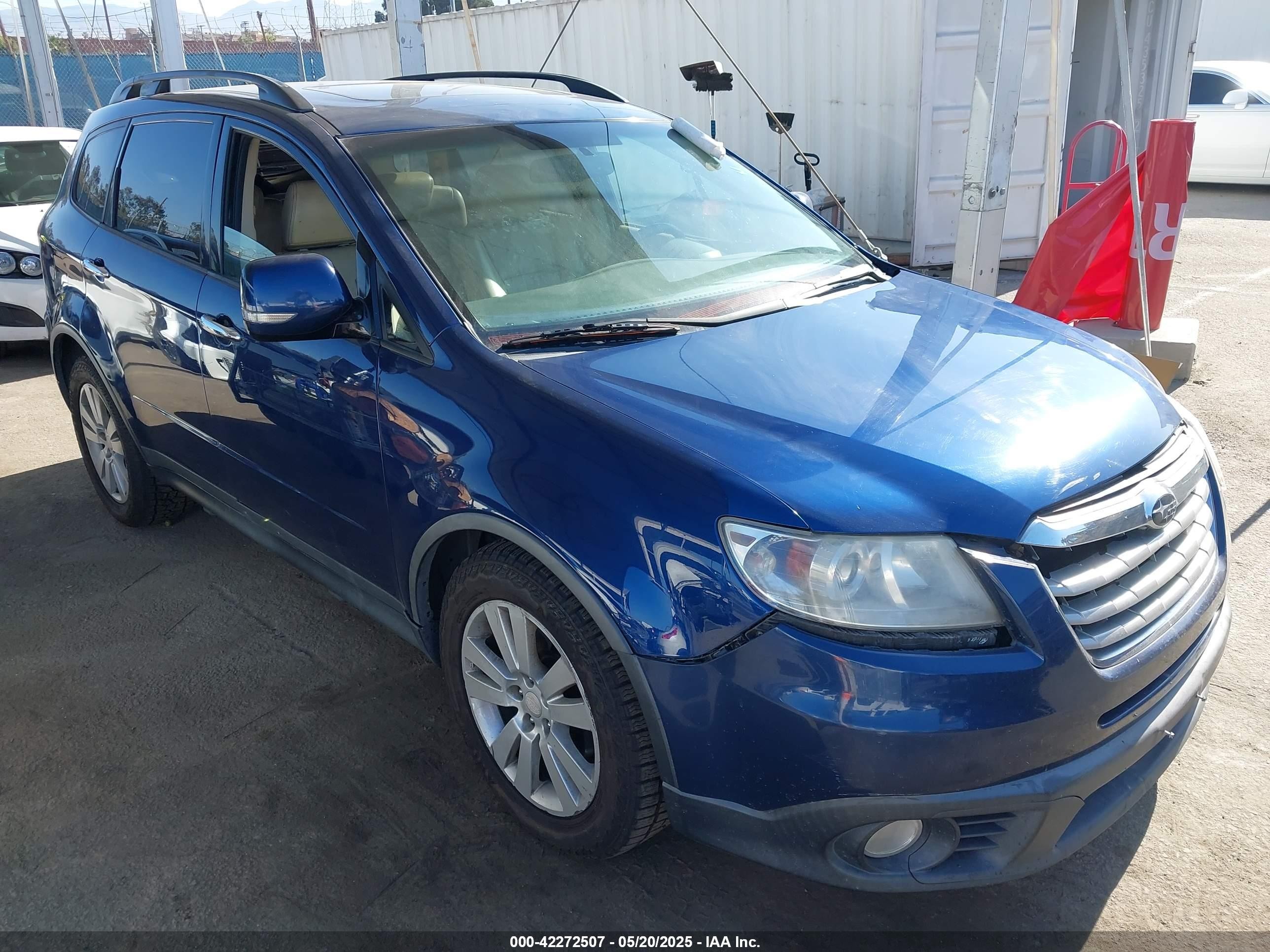 2011 Subaru Tribeca Limited, VIN 4S4WX9HD9B4402320 — Front end