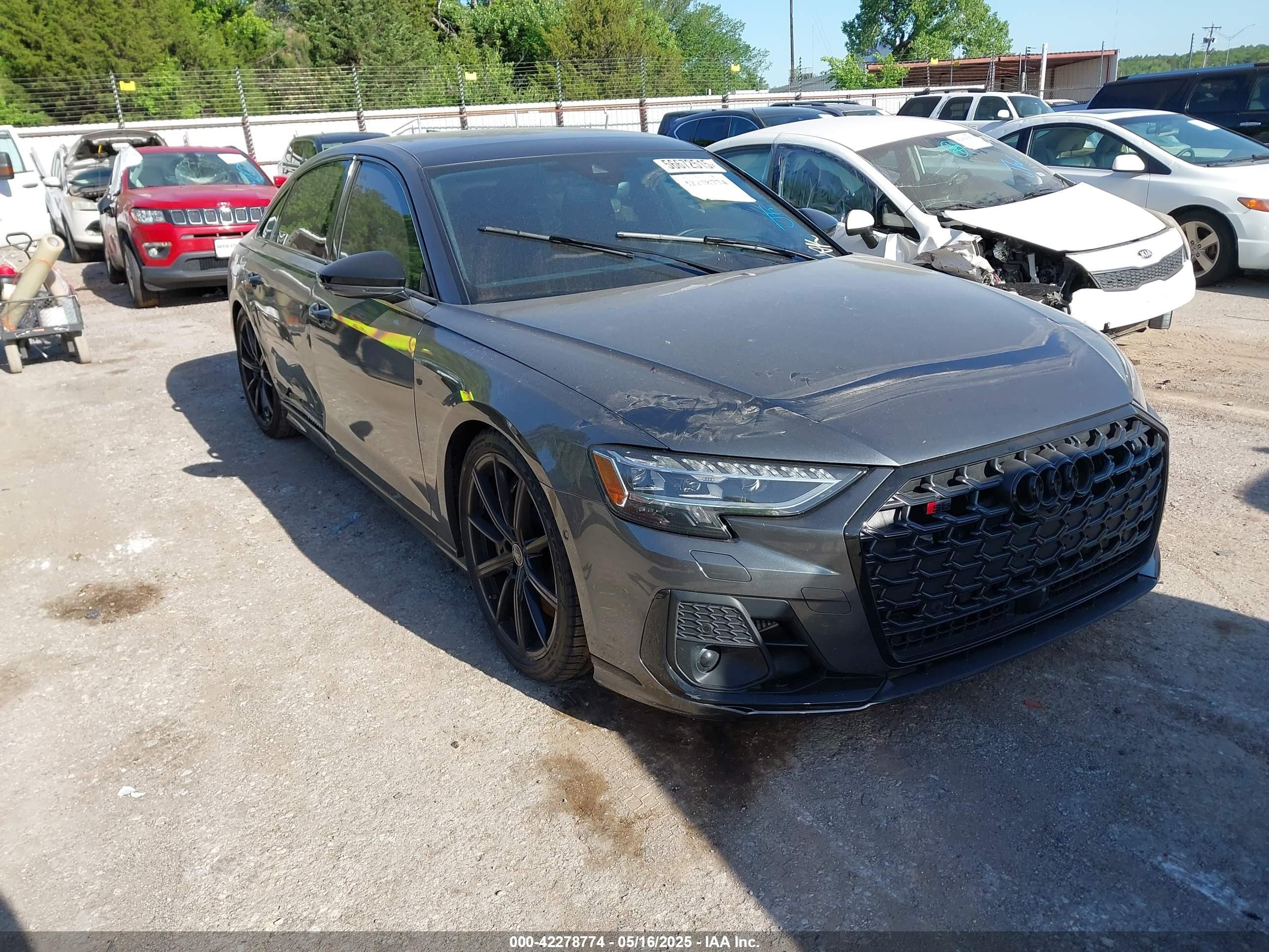 2023 Audi S8, VIN WAULSAF81PN011643 — Side