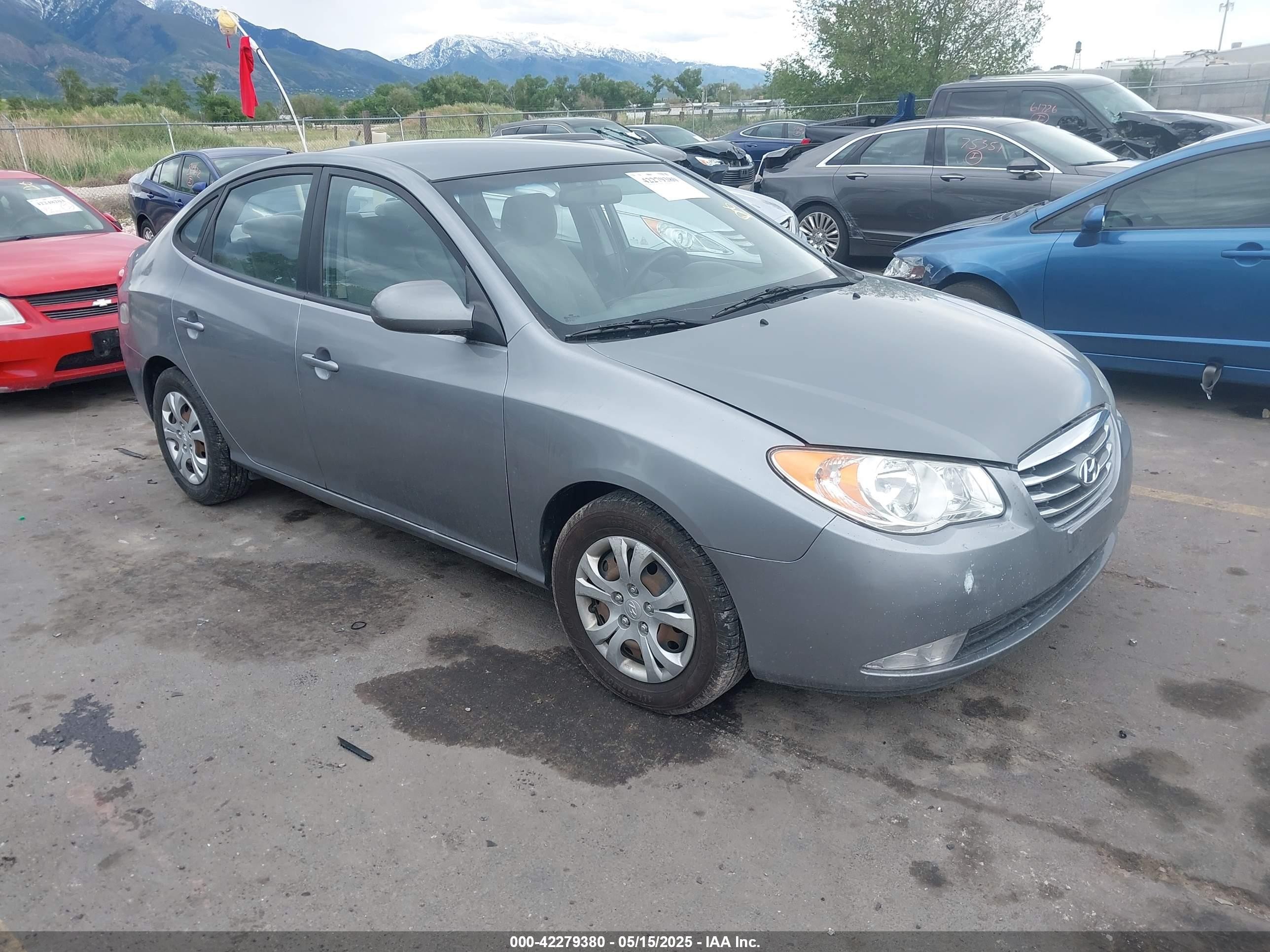 2010 Hyundai Elantra SE, VIN KMHDU4AD2AU163396 — Front end
