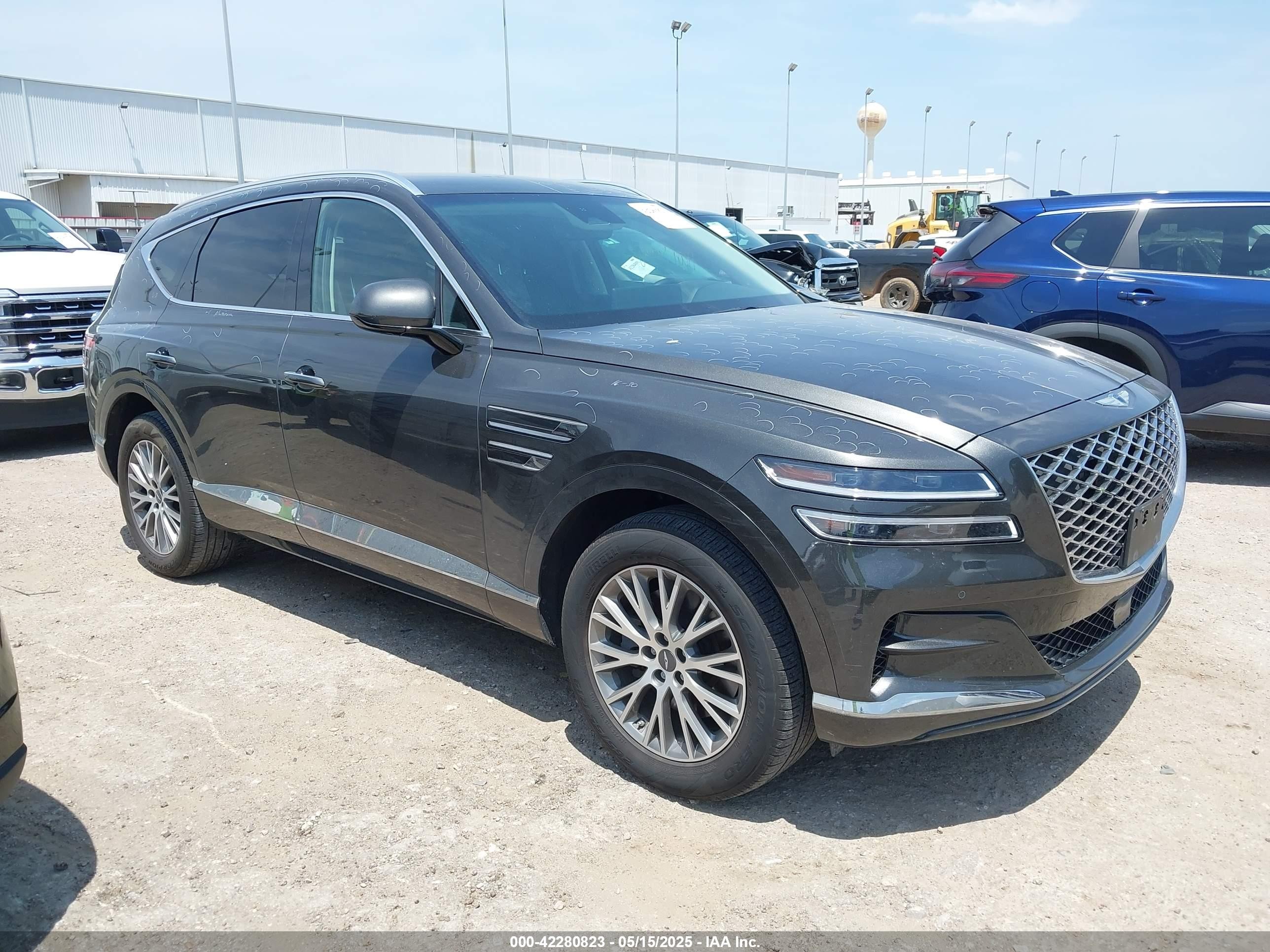 2024 Genesis GV80, VIN KMUHBDSB7RU209659 — Hail