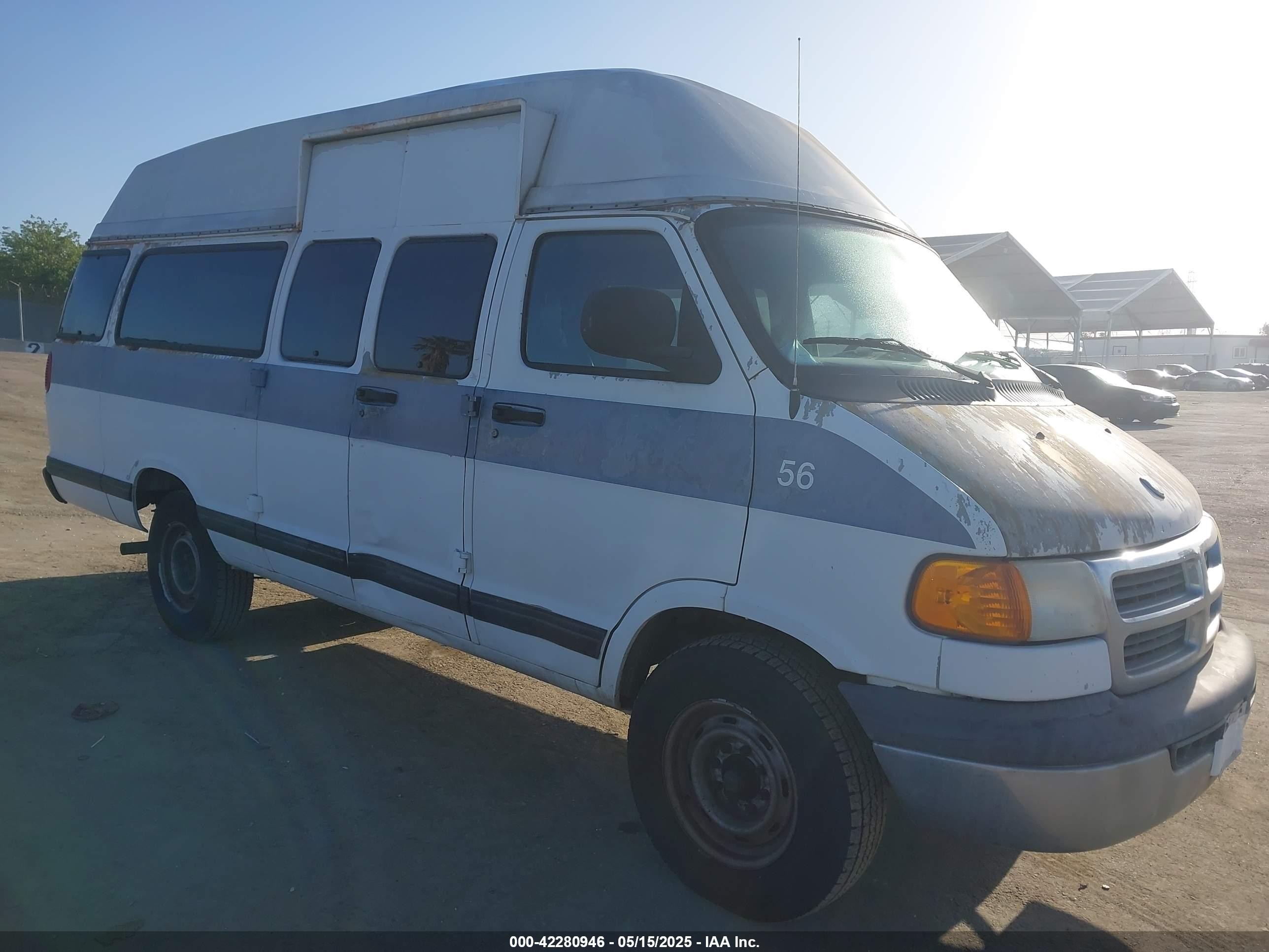 2001 Dodge Passenger, VIN 2B5WB35Z71K534523 — Обычный износ