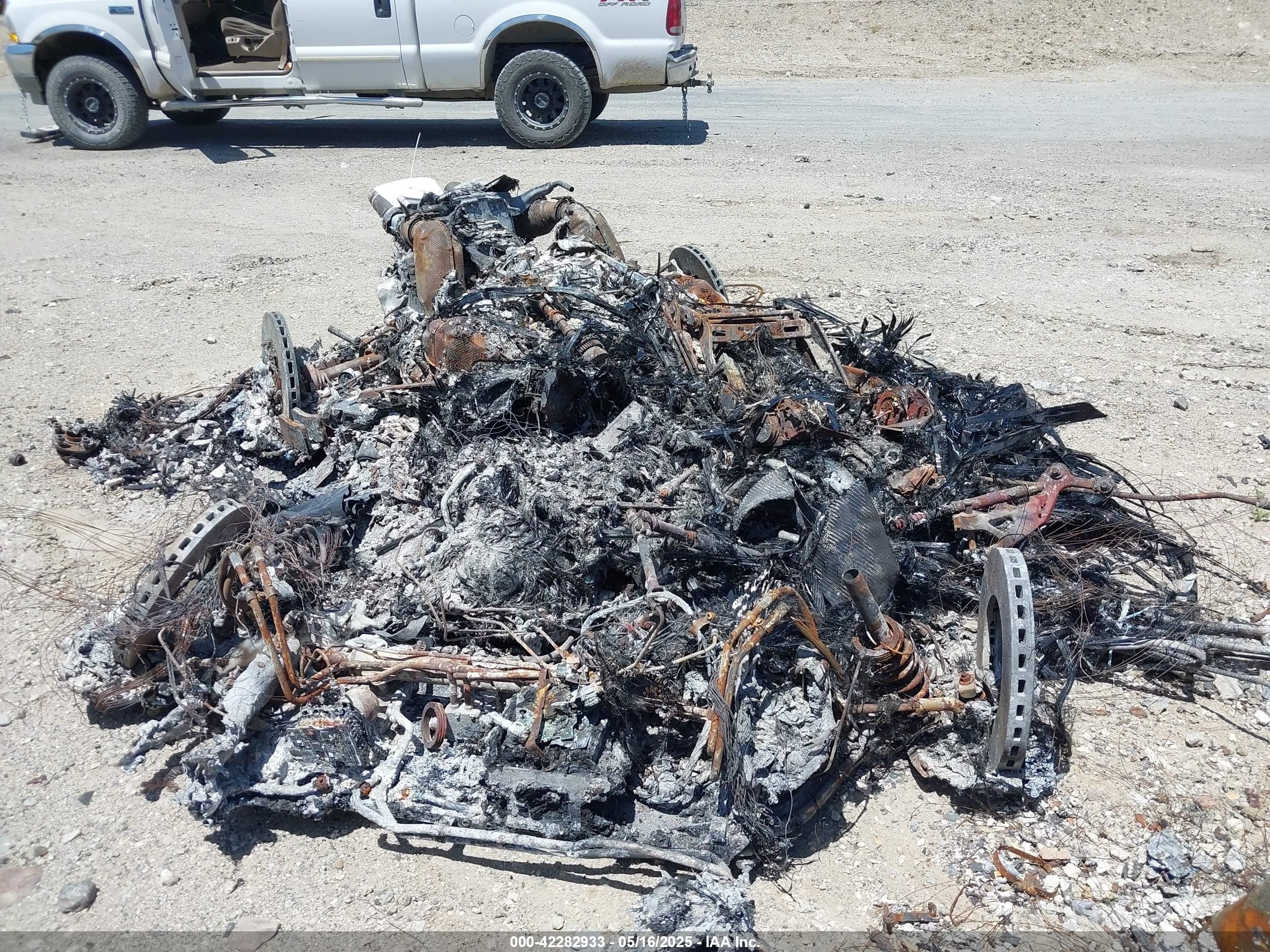 2022 McLaren 765LT, VIN SBM14SCA9NW765079 — Burn