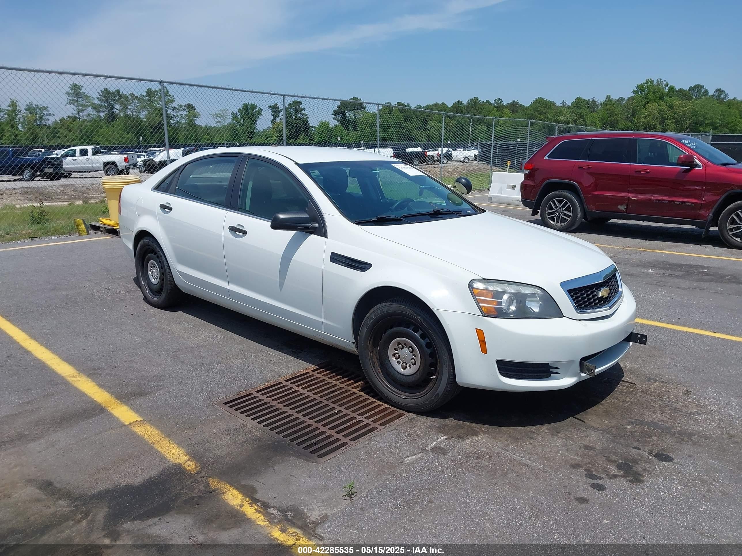 2017 Chevrolet Caprice Police Police, VIN 6G3NS5U2XHL306922 — Rear end