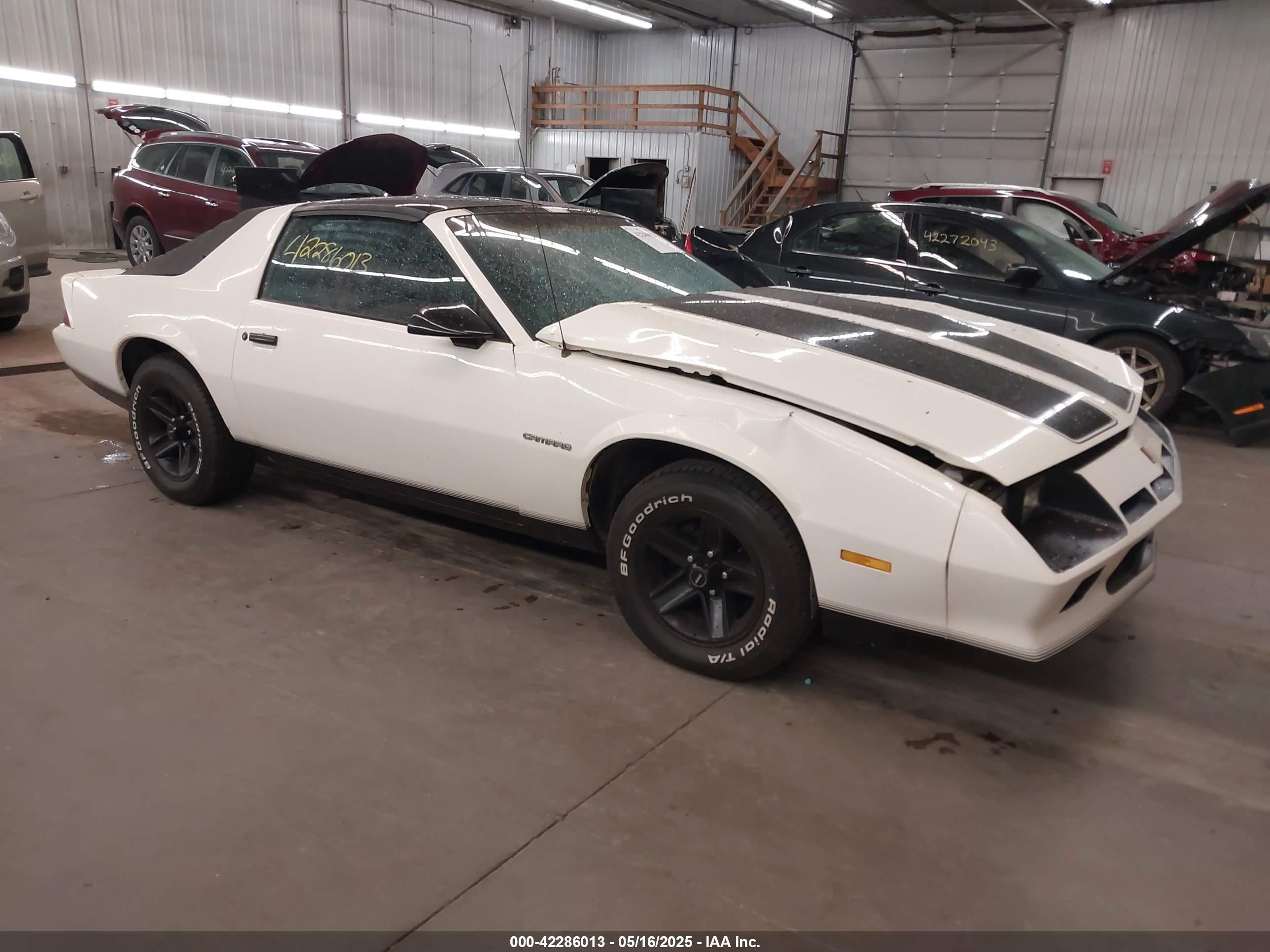 1982 Chevrolet Camaro Sport, VIN 1G1AP8718CL159955 — Side