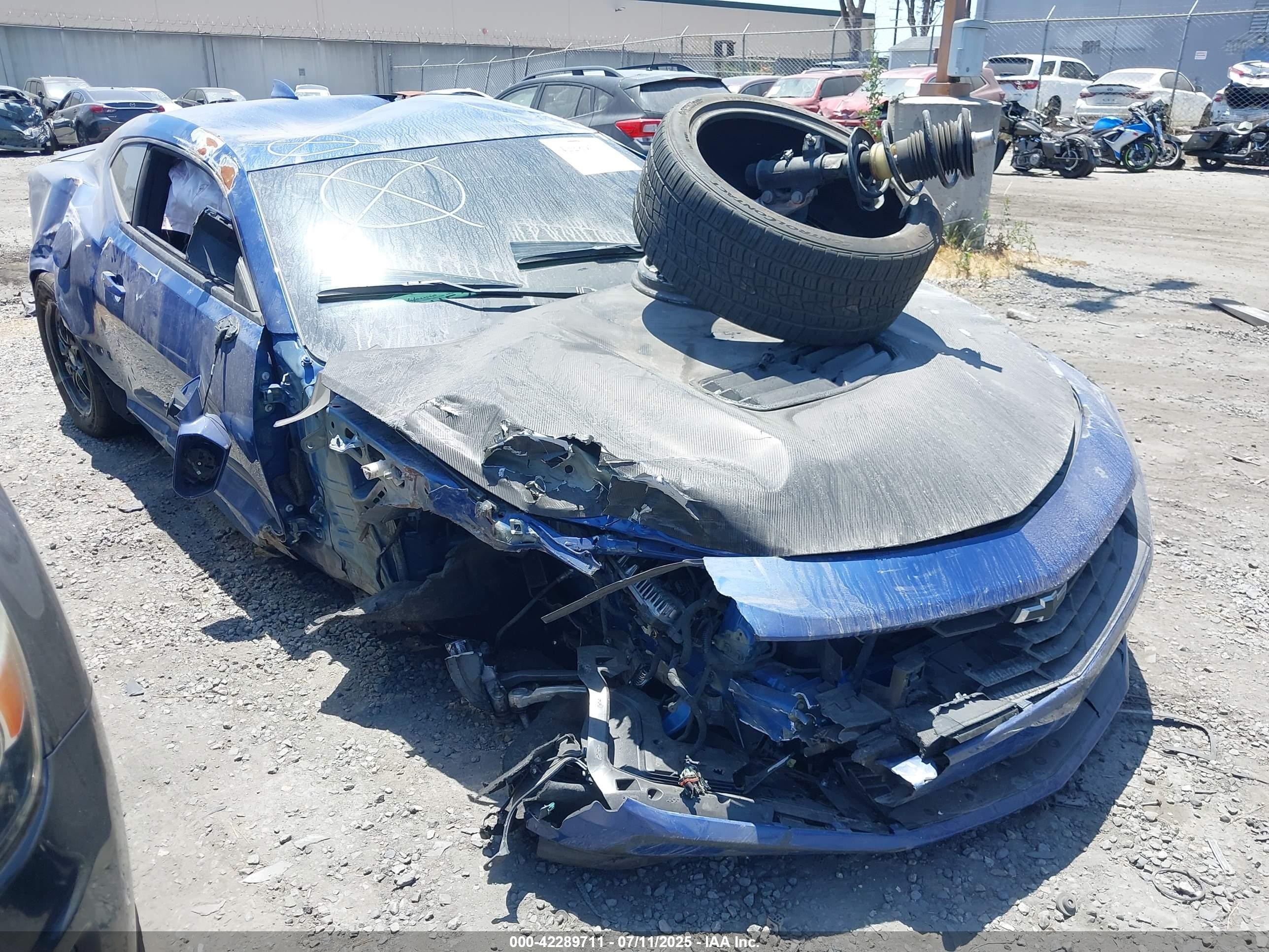 2021 Chevrolet Camaro 1SS, VIN 1G1FF1R72M0131802 — All over