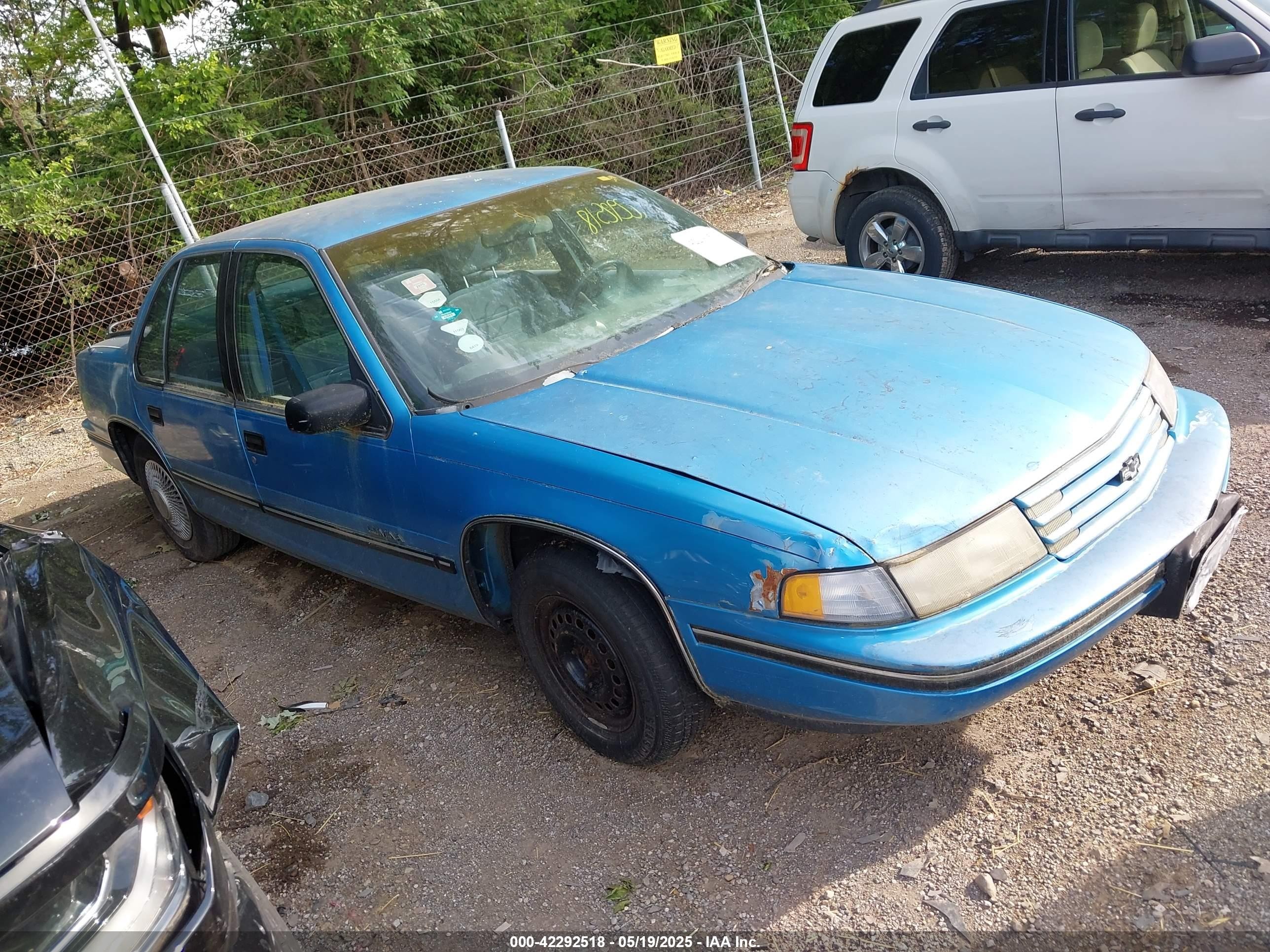 1992 Chevrolet Lumina, VIN 2G1WL54T7N9133525 — Front end