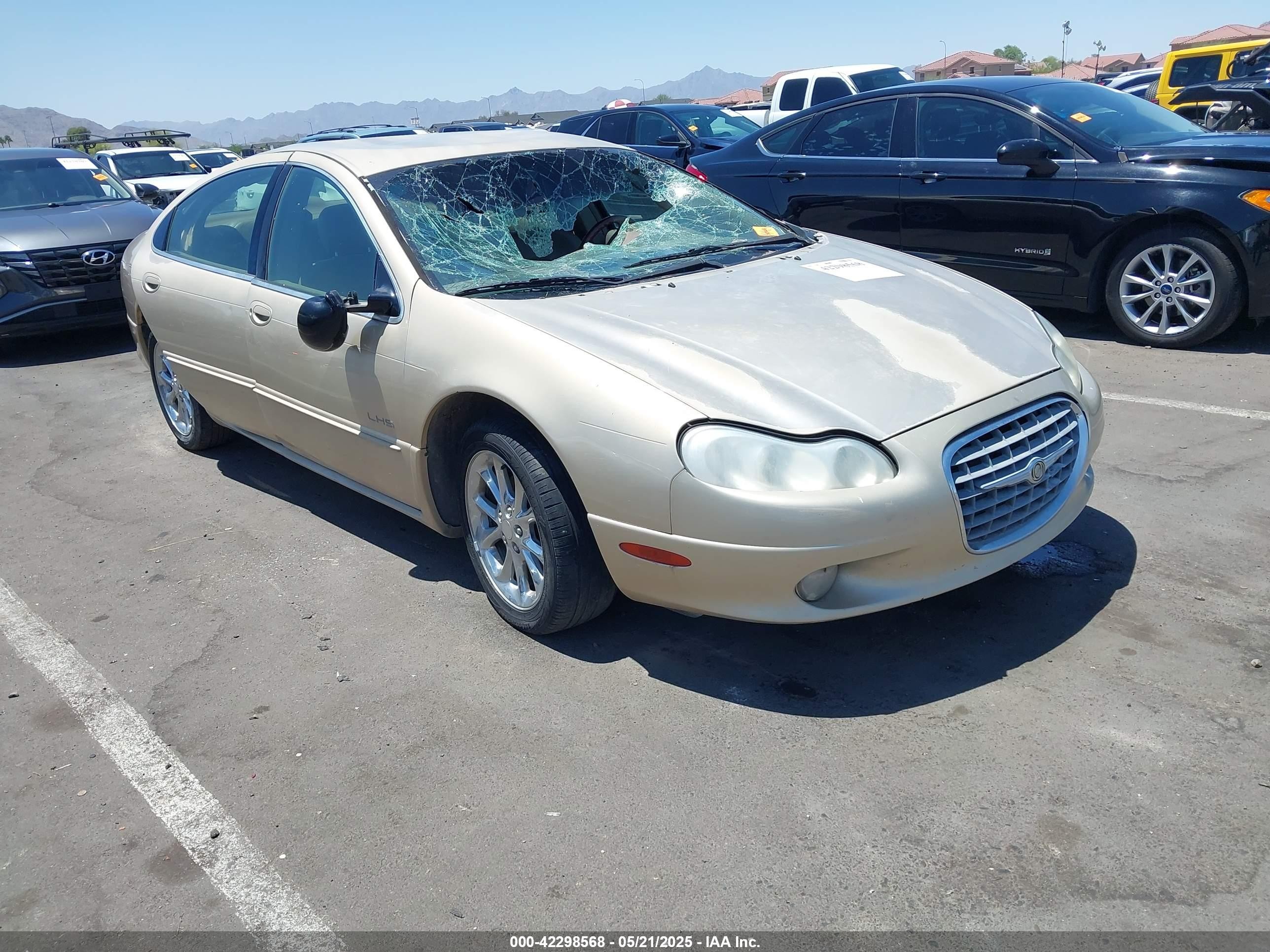 2001 Chrysler LHS, VIN 2C3AC56G01H521198 — Крыша