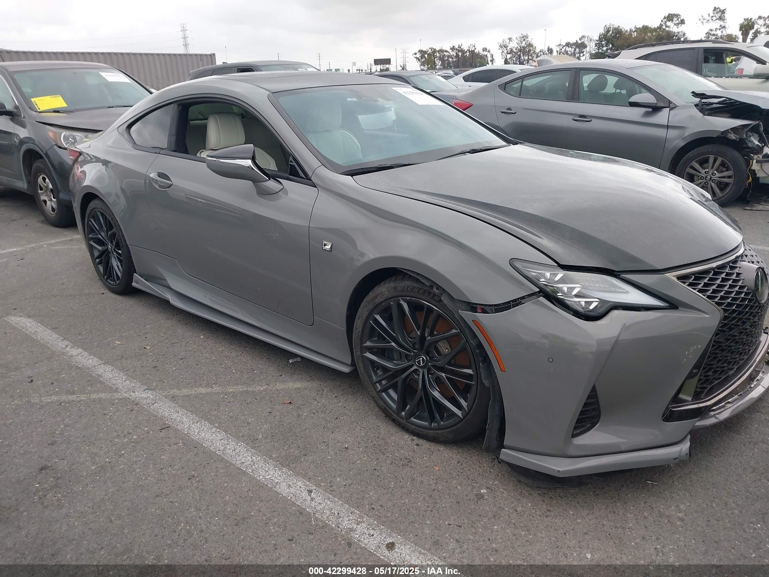 2023 Lexus RC 350 F Sport, VIN JTHGZ5BC0P5027350 — Front end