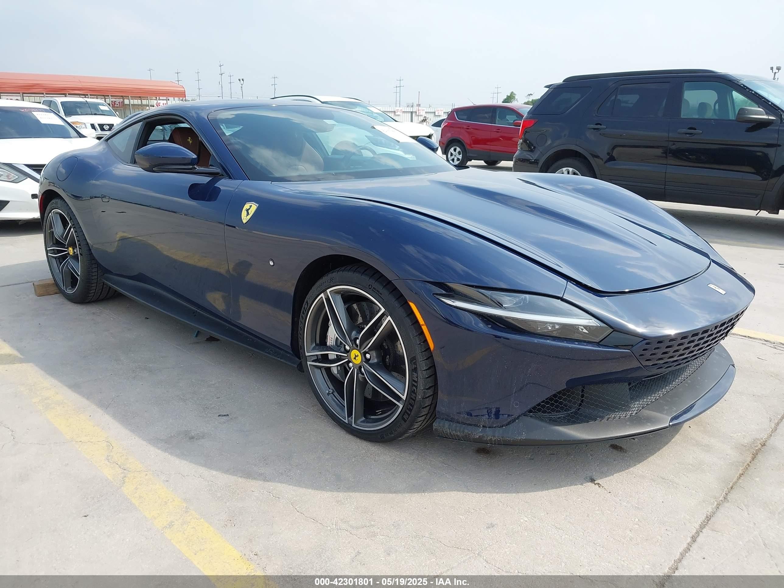 2021 Ferrari Roma, VIN ZFF98RNA9M0265061 — Механическое