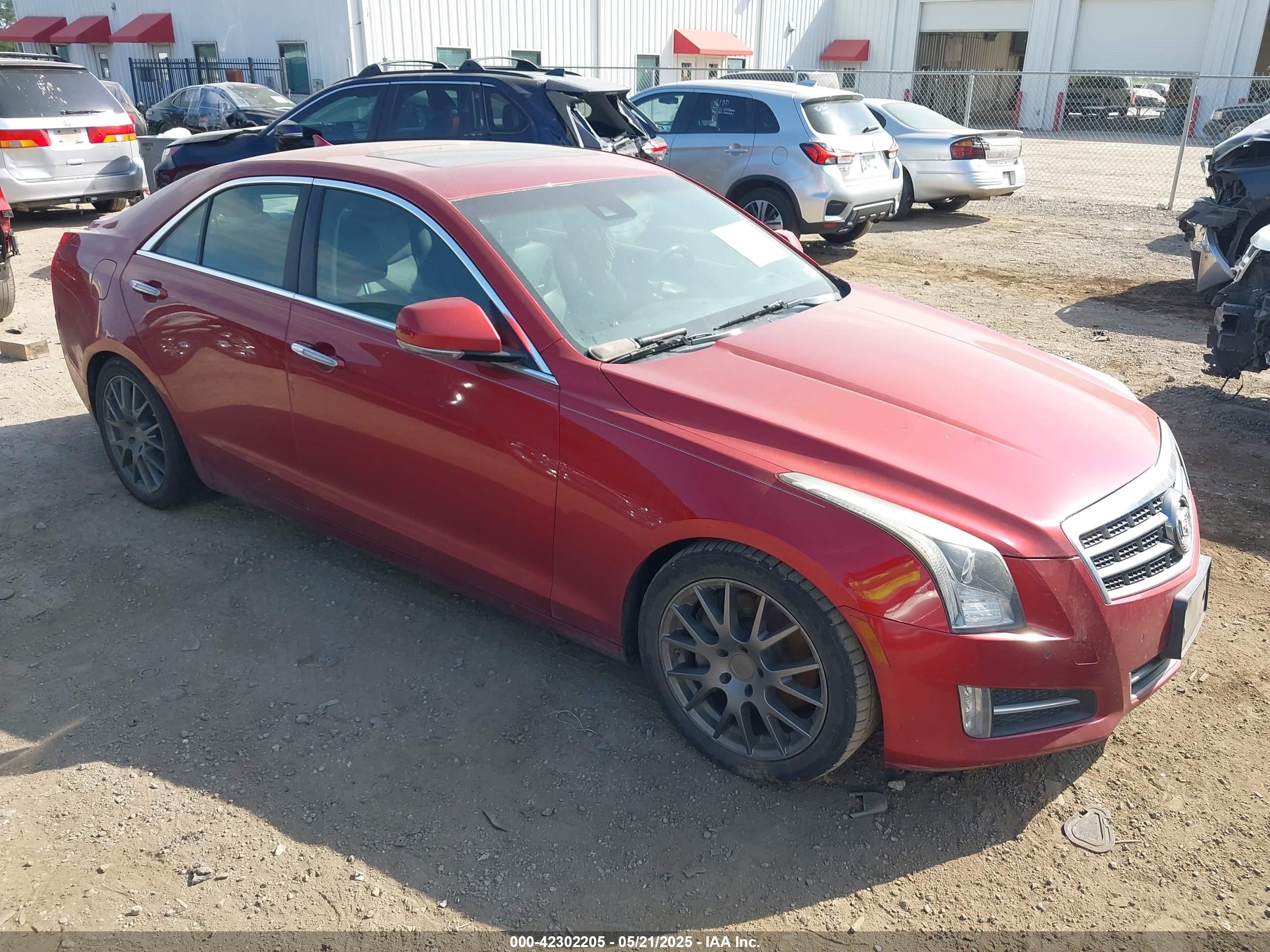 2014 Cadillac ATS Premium RWD, VIN 1G6AE5S33E0168297 — Фото с аукциона