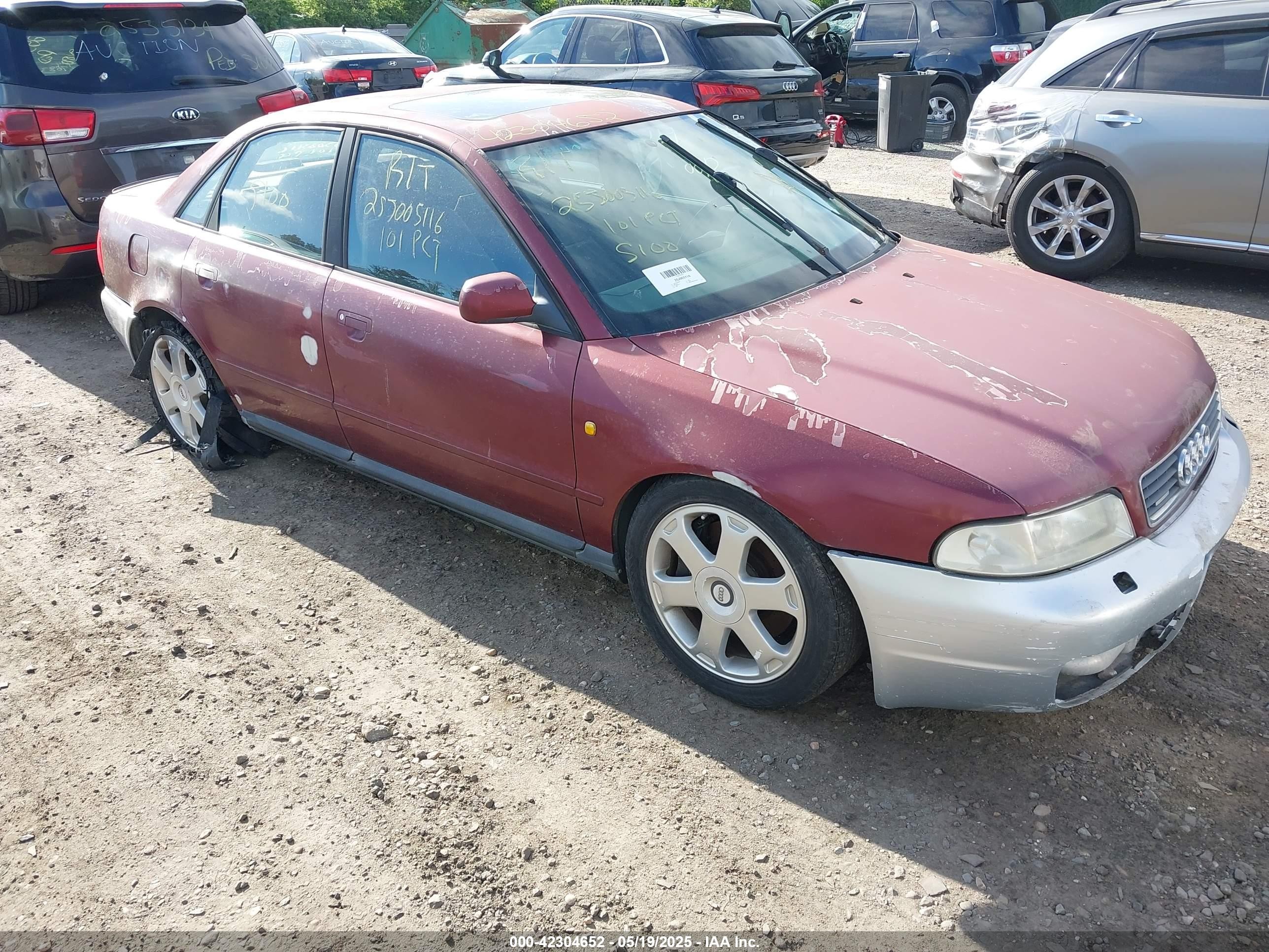 1998 Audi A4, VIN WAUCB28D8WA163067 — По всему кузову