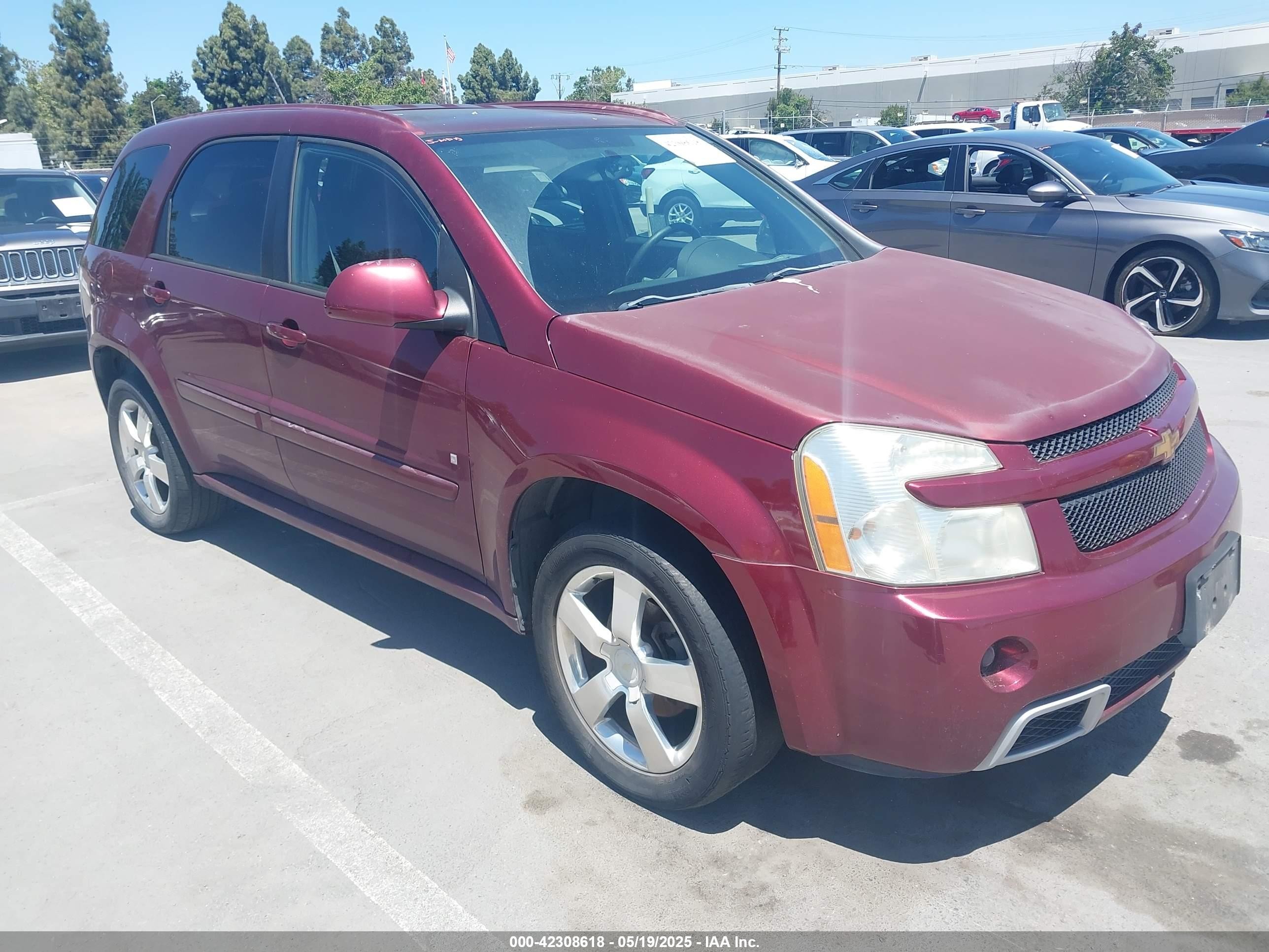 2008 Chevrolet Equinox Sport, VIN 2CNDL937086325509 — Normal wear