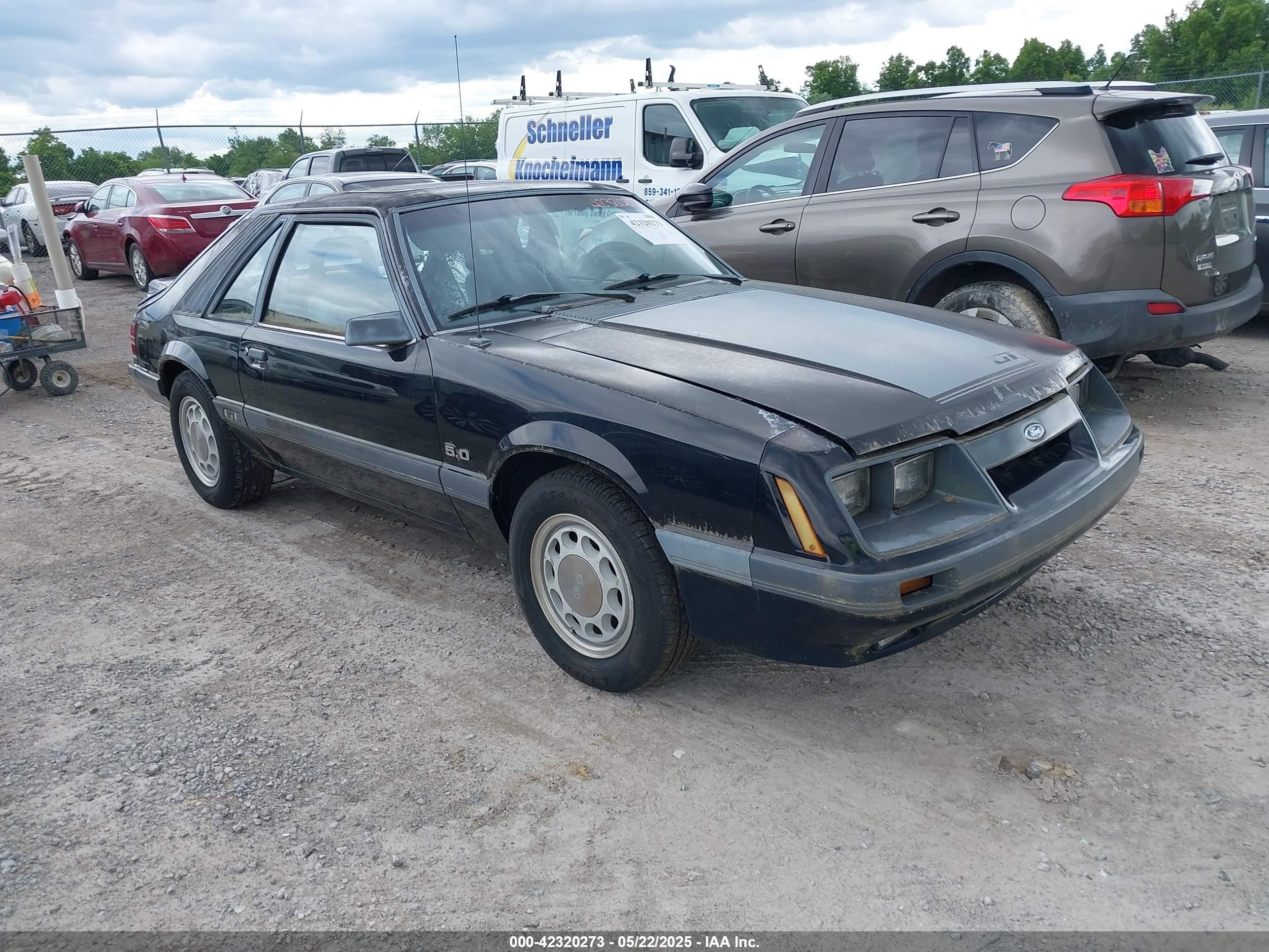 1986 Ford Mustang GT, VIN 1FABP28M9GF320342 — Mechanical