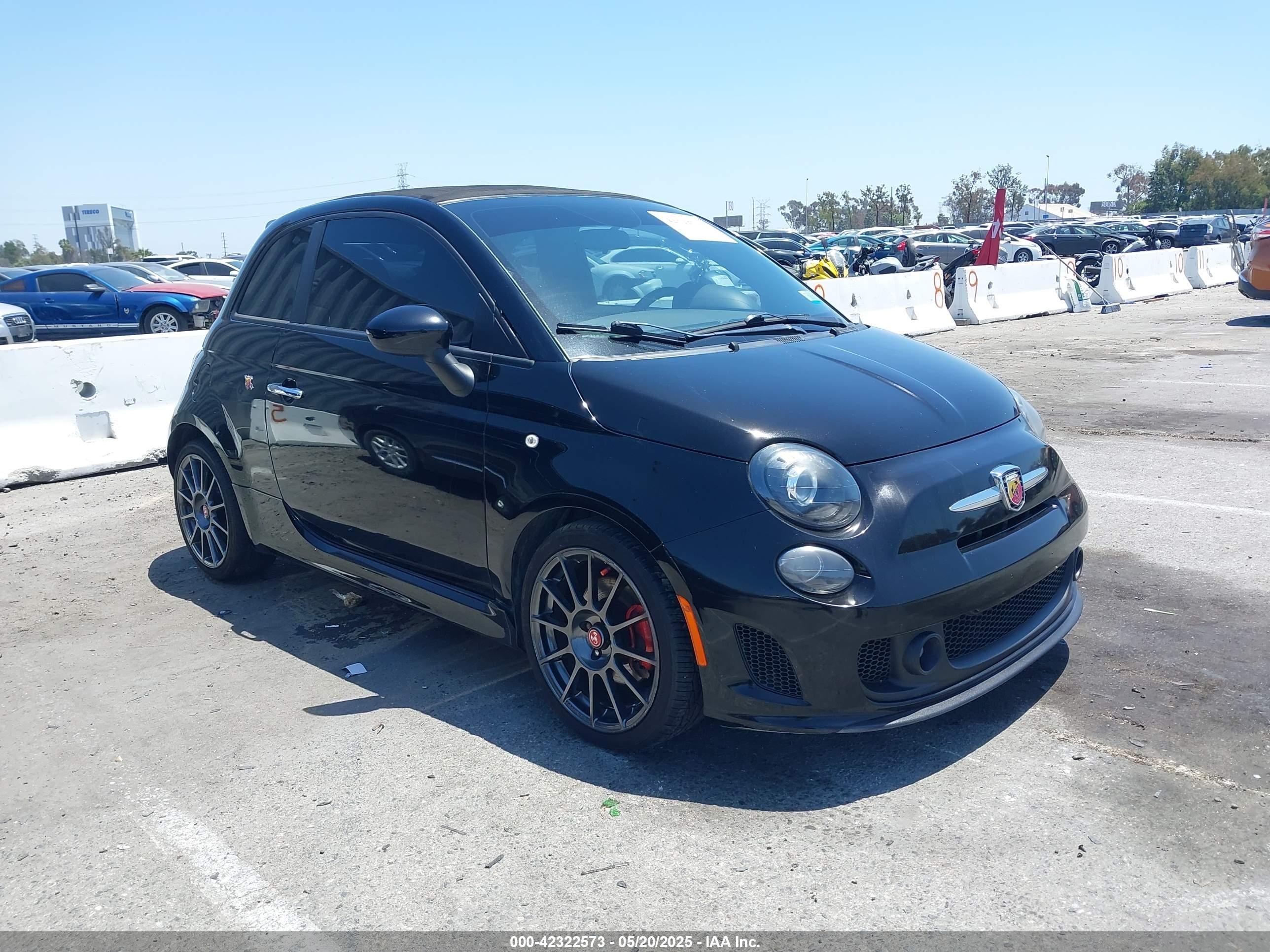2015 FIAT 500 Abarth, VIN 3C3CFFJH5FT620555 — Repossession