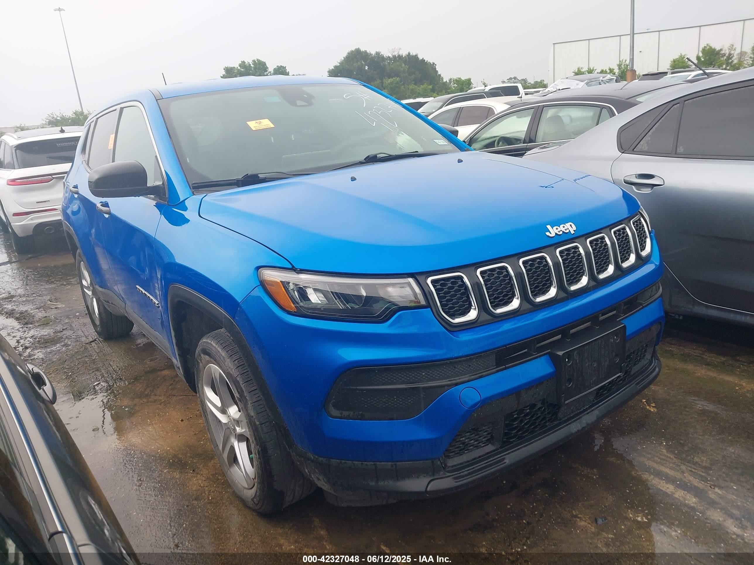 2023 Jeep Compass Sport, VIN 3C4NJDAN1PT509922 — Biohazard / chemical