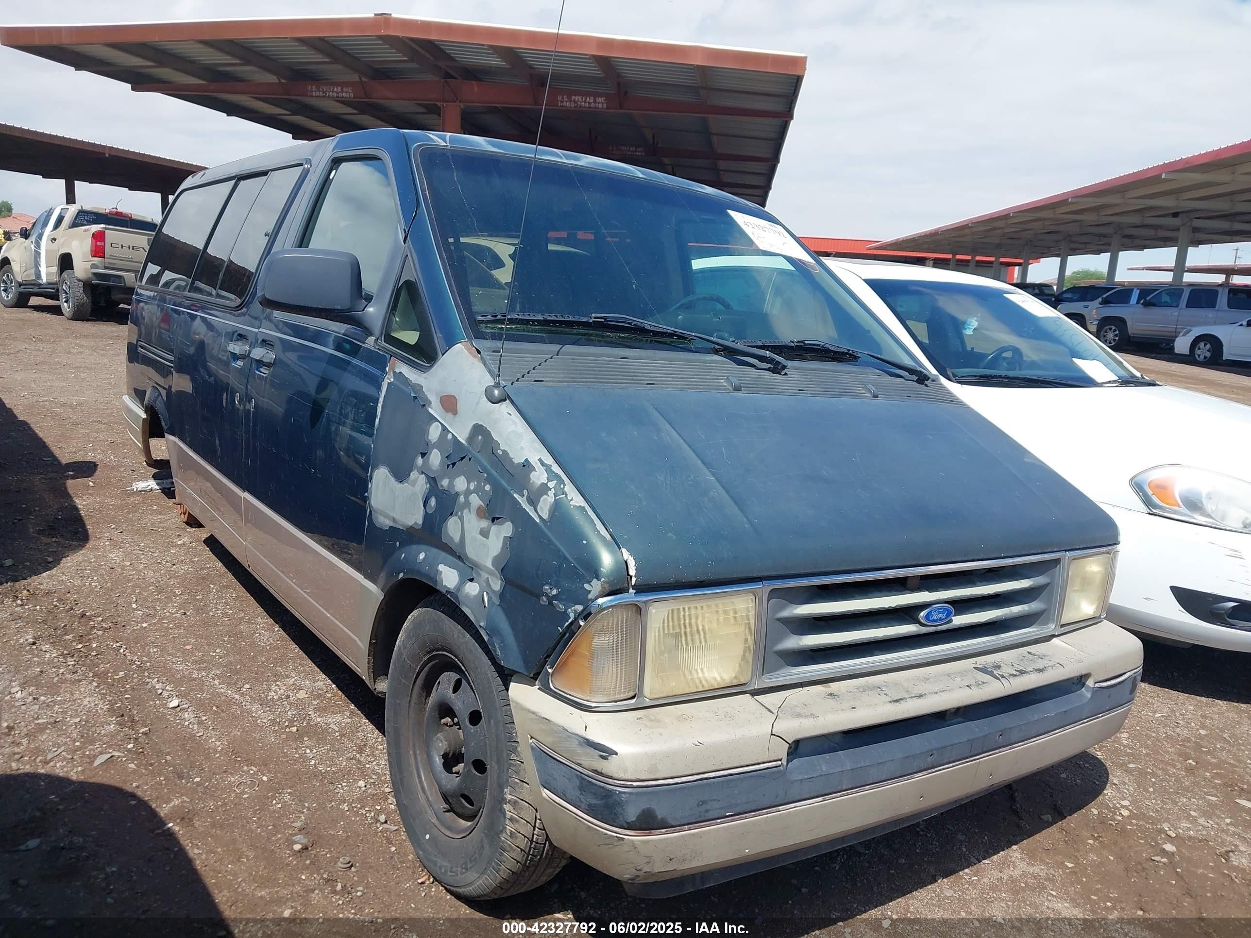 1995 Ford Aerostar, VIN 1FMDA31X4SZC23406 — Normal wear
