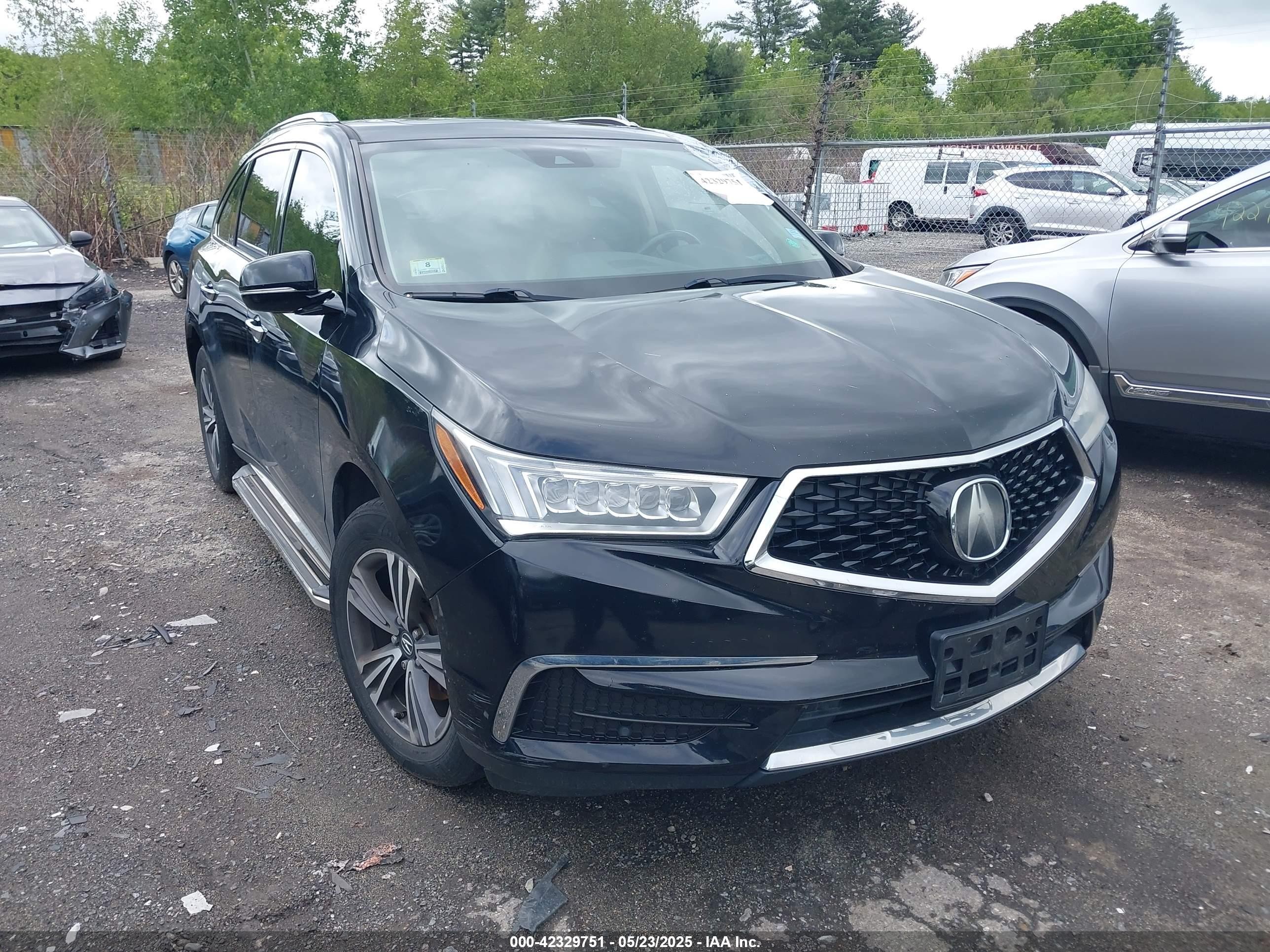 2017 Acura MDX, VIN 5FRYD4H35HB011441 — Fresh water flood