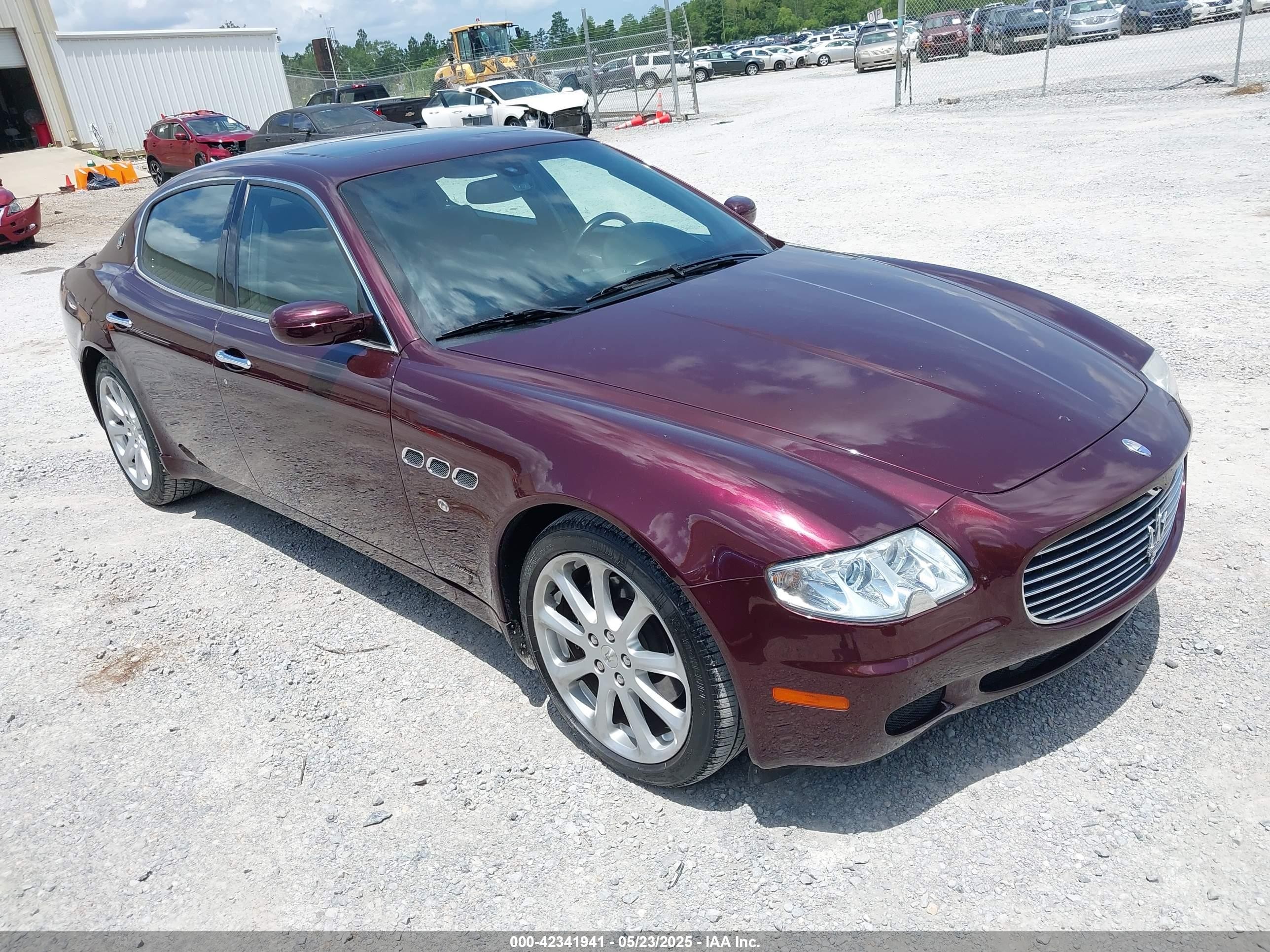 2007 Maserati Quattroporte, VIN ZAMFE39A670031803 — Hail