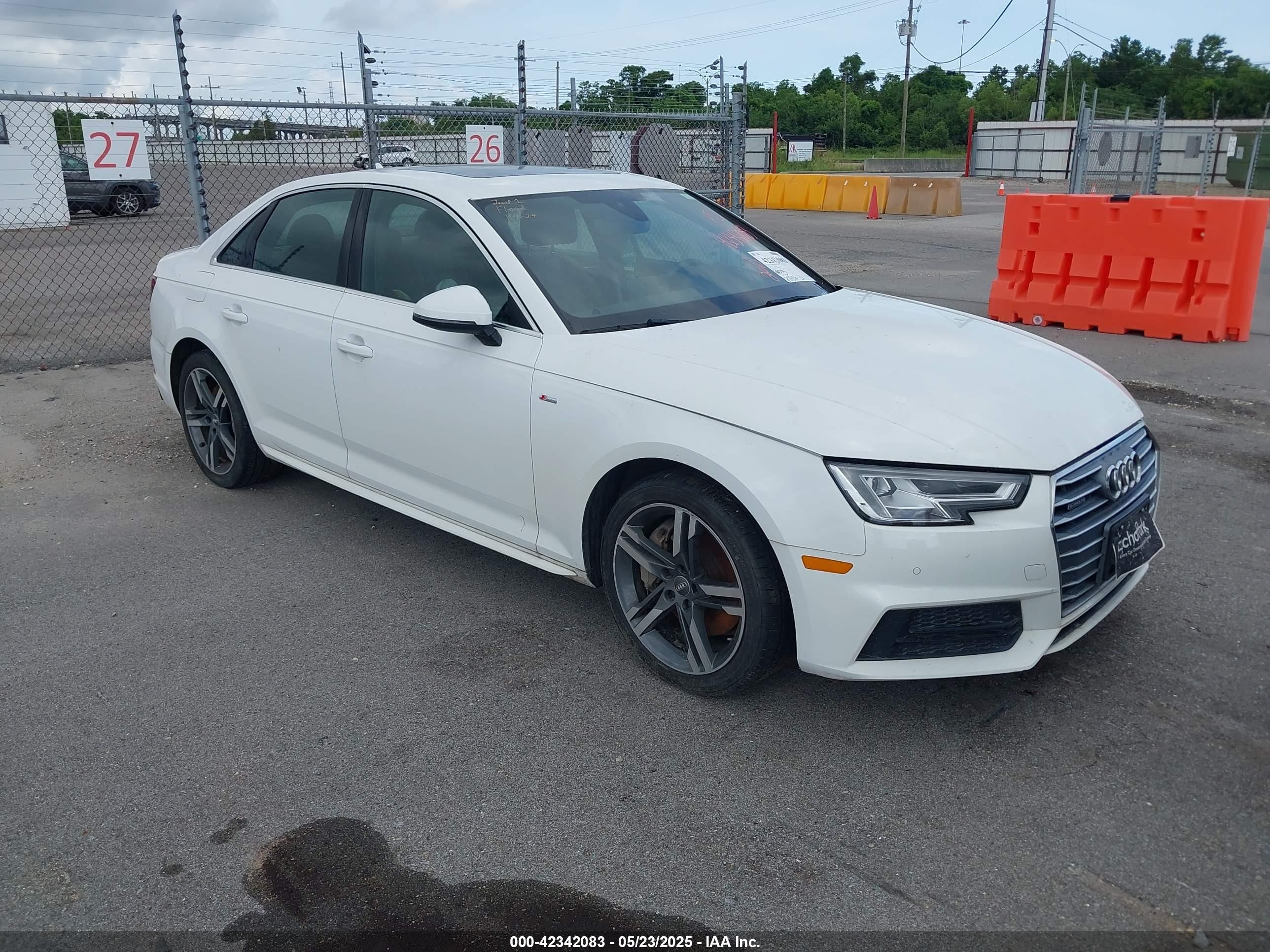 2018 Audi A4 Premium Plus, VIN WAUENAF42JN009940 — Auction photo