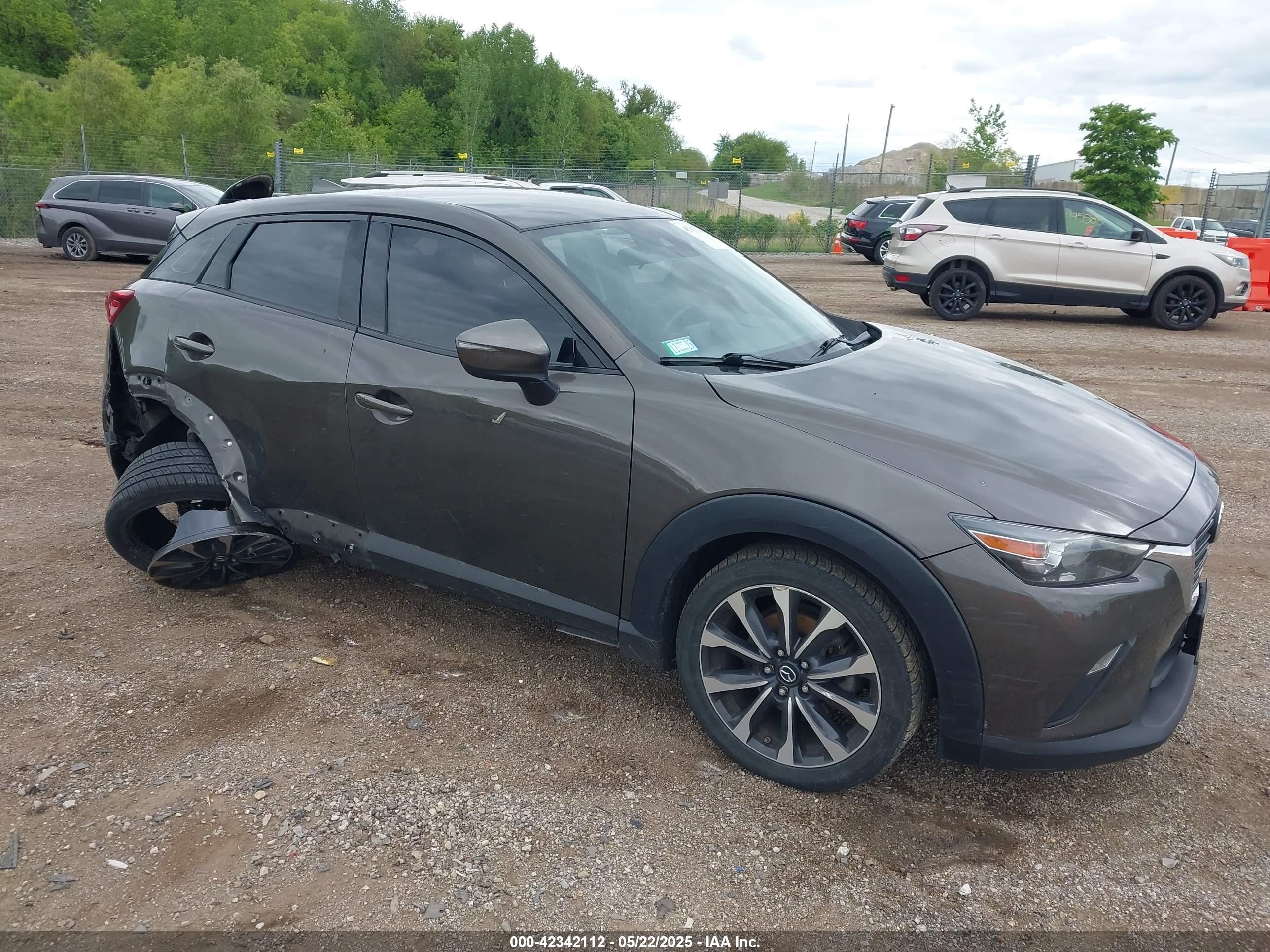 2019 Mazda CX-3 Touring, VIN JM1DKFC7XK0408029 — Rear end