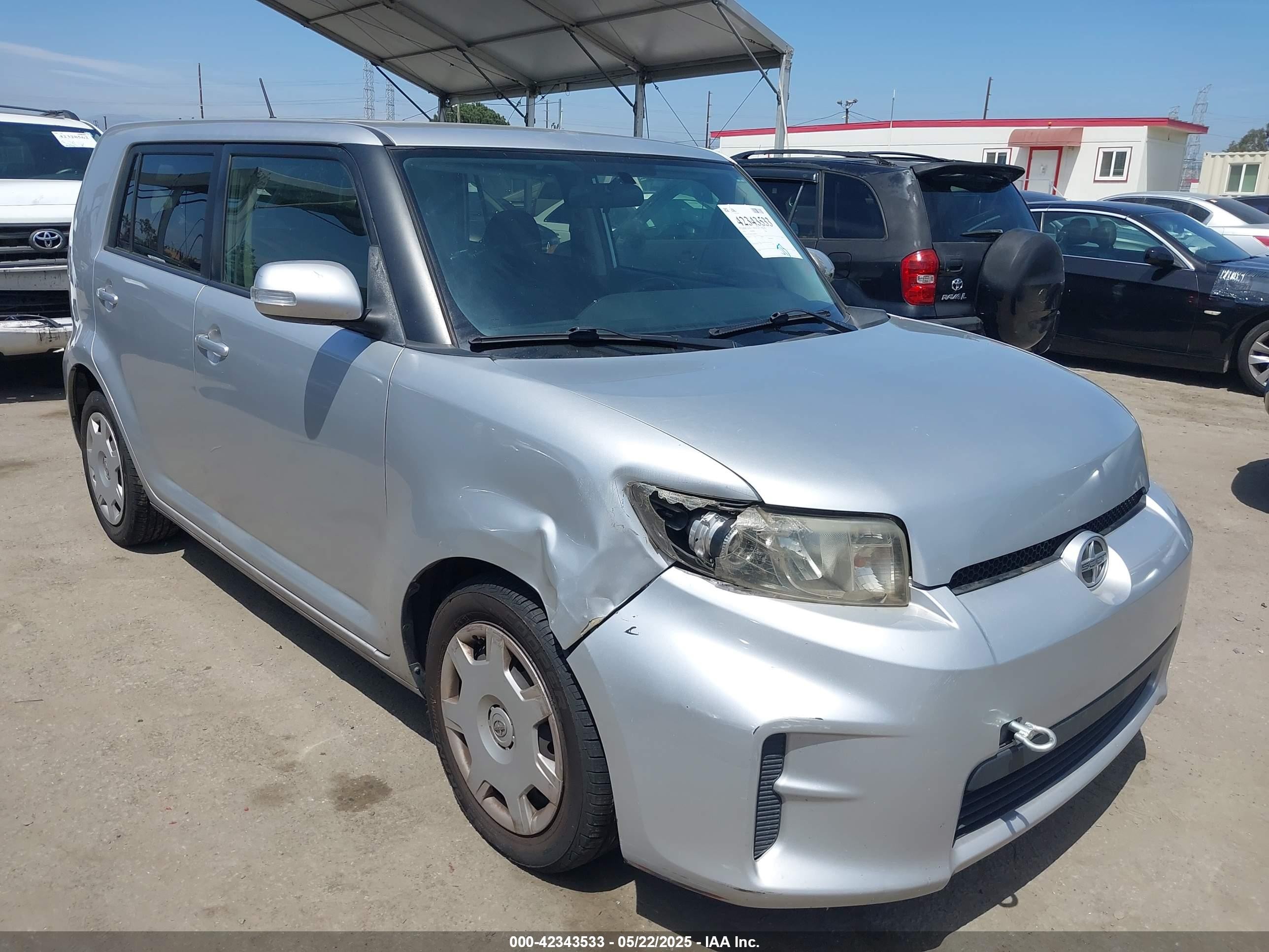 2012 Scion xB, VIN JTLZE4FE2CJ006761 — Theft recovery