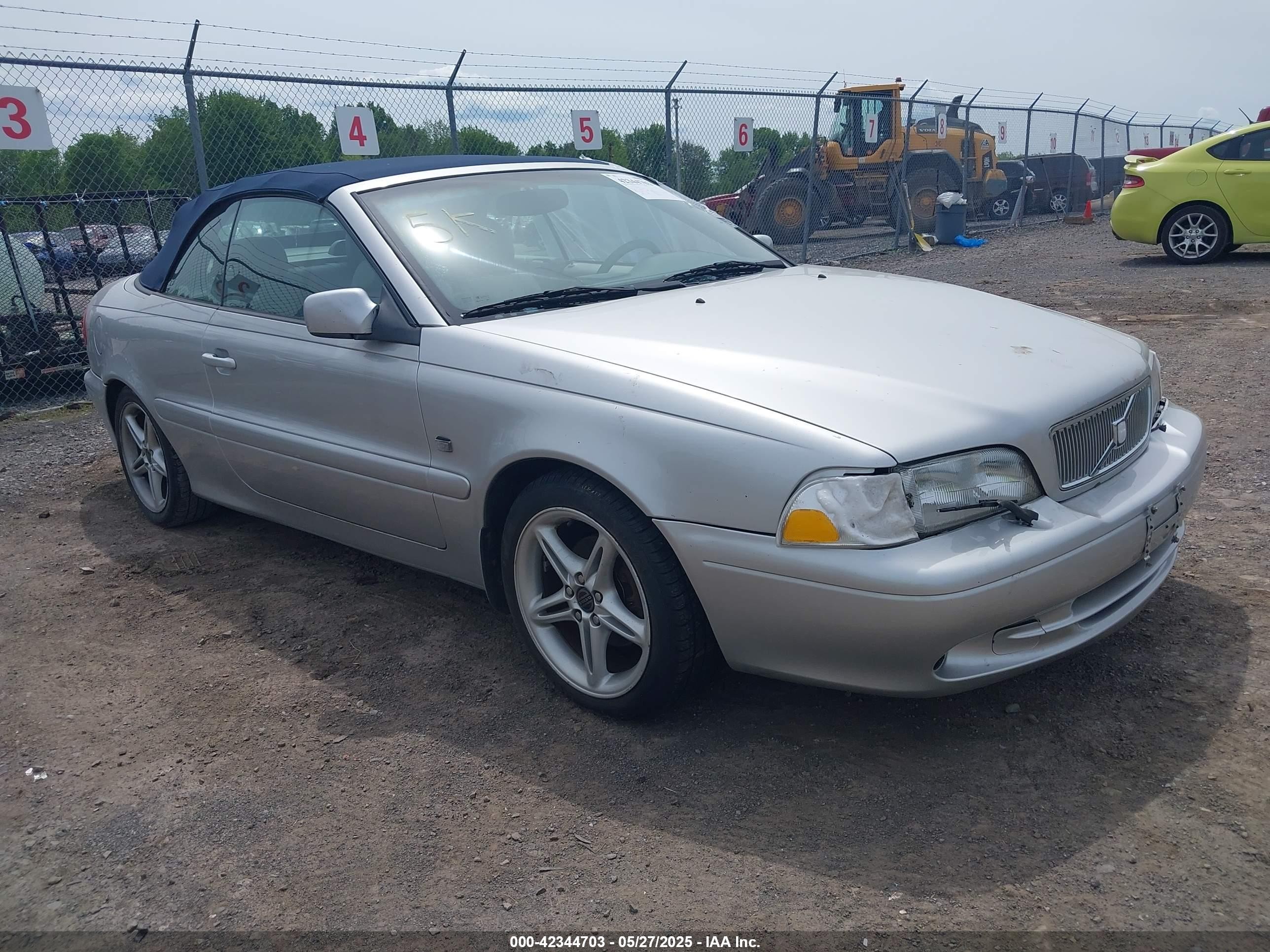 2002 Volvo C70, VIN YV1NC53D22J026065 — Пожар