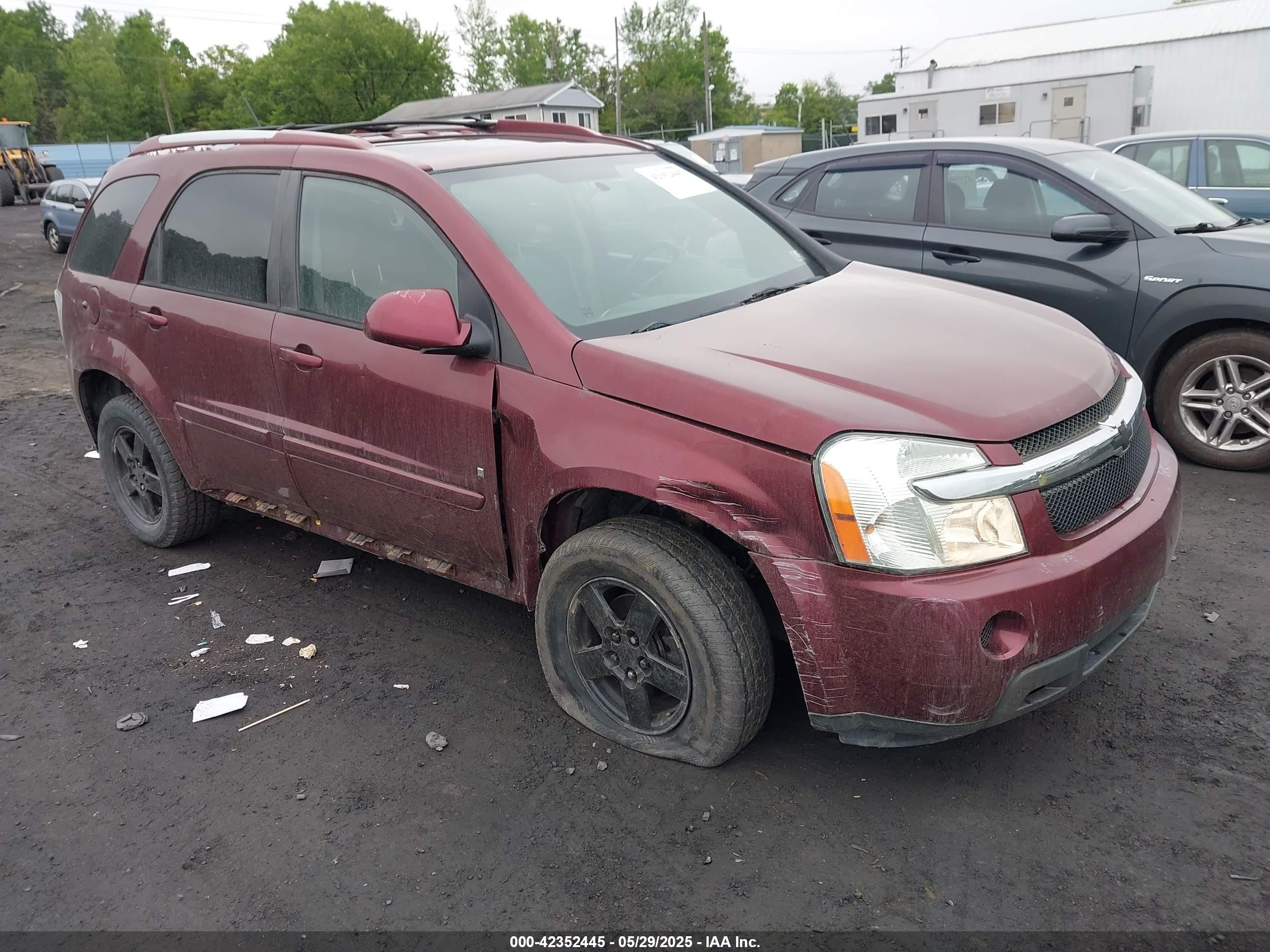 2008 Chevrolet Equinox LT, VIN 2CNDL43F686312418 — Side