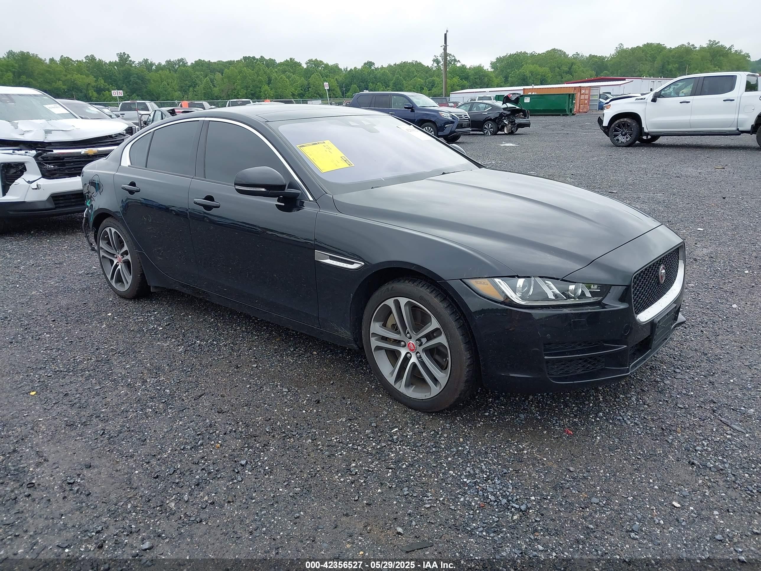 2017 Jaguar XE 35t Premium, VIN SAJAJ4BV4HA974346 — Rear end
