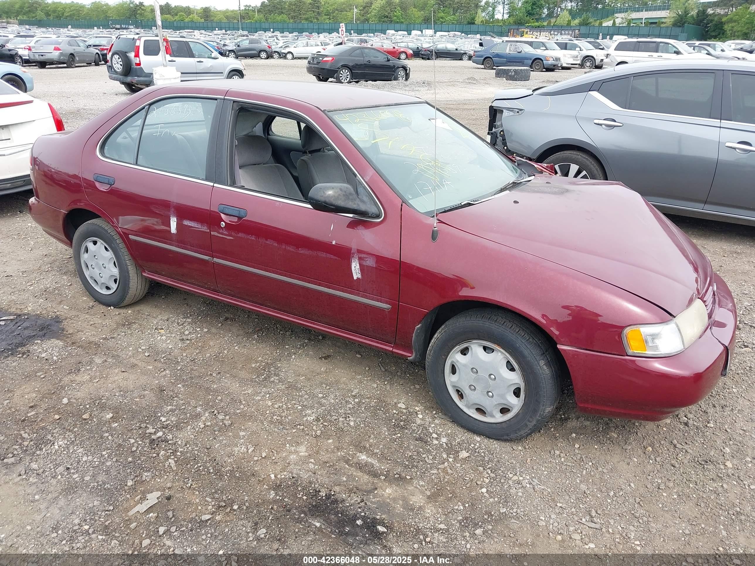 1997 Nissan Sentra XE, VIN 1N4AB41D2VC792915 — По всему кузову