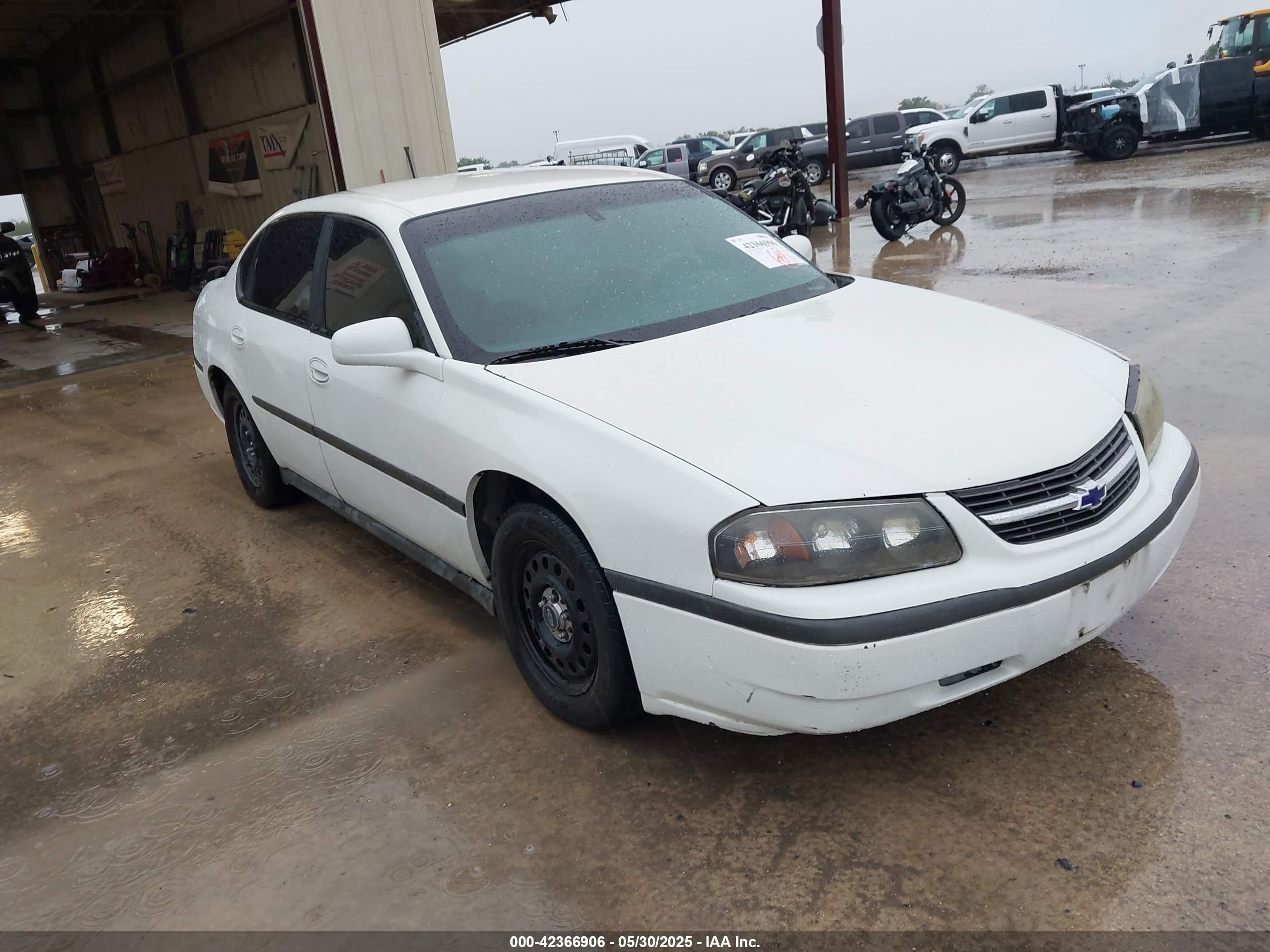 2003 Chevrolet Impala Police 9C3, VIN 2G1WF55K639207835 — Side