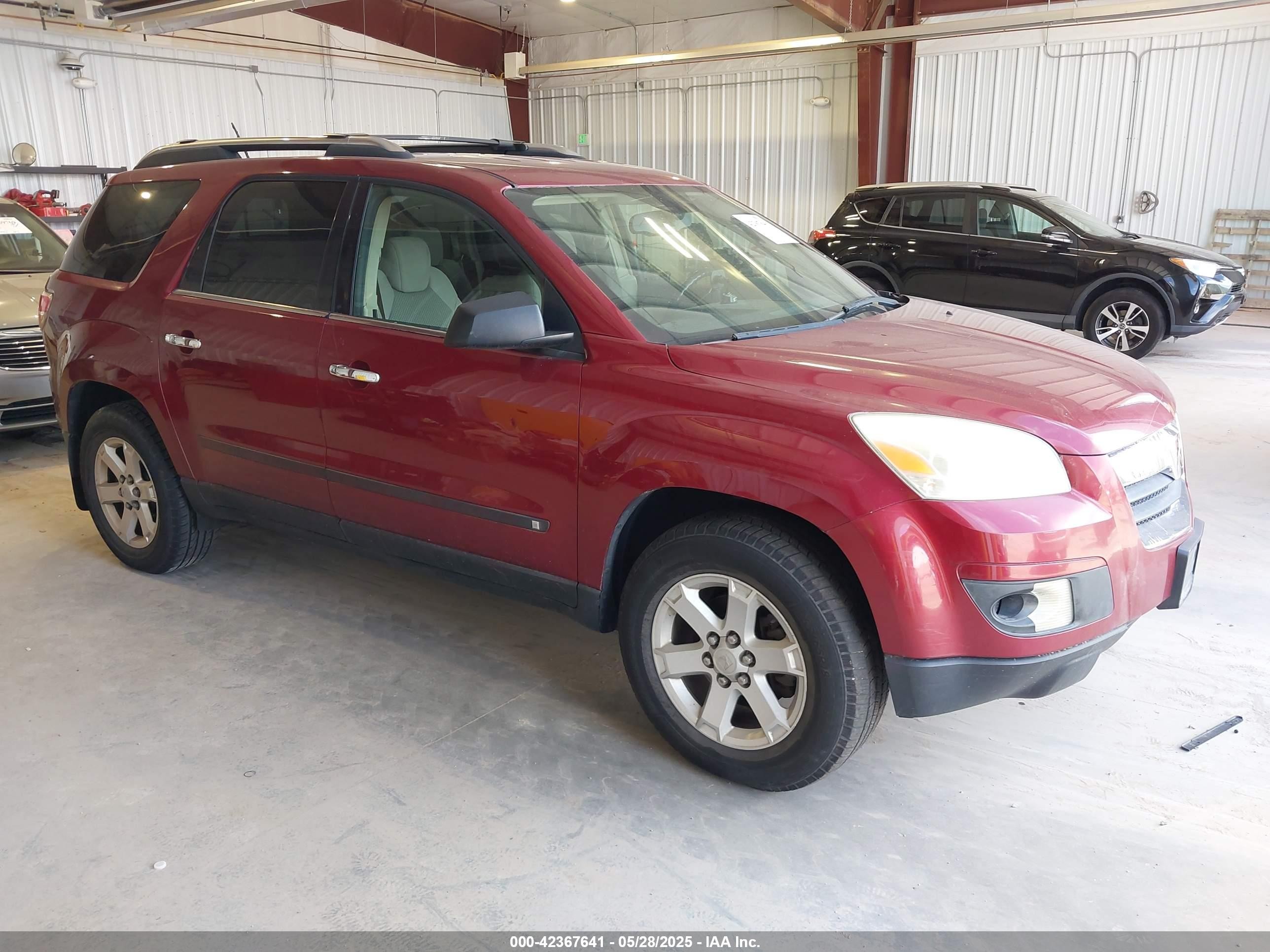 2008 Saturn Outlook XE, VIN 5GZER13748J141166 — Repossession