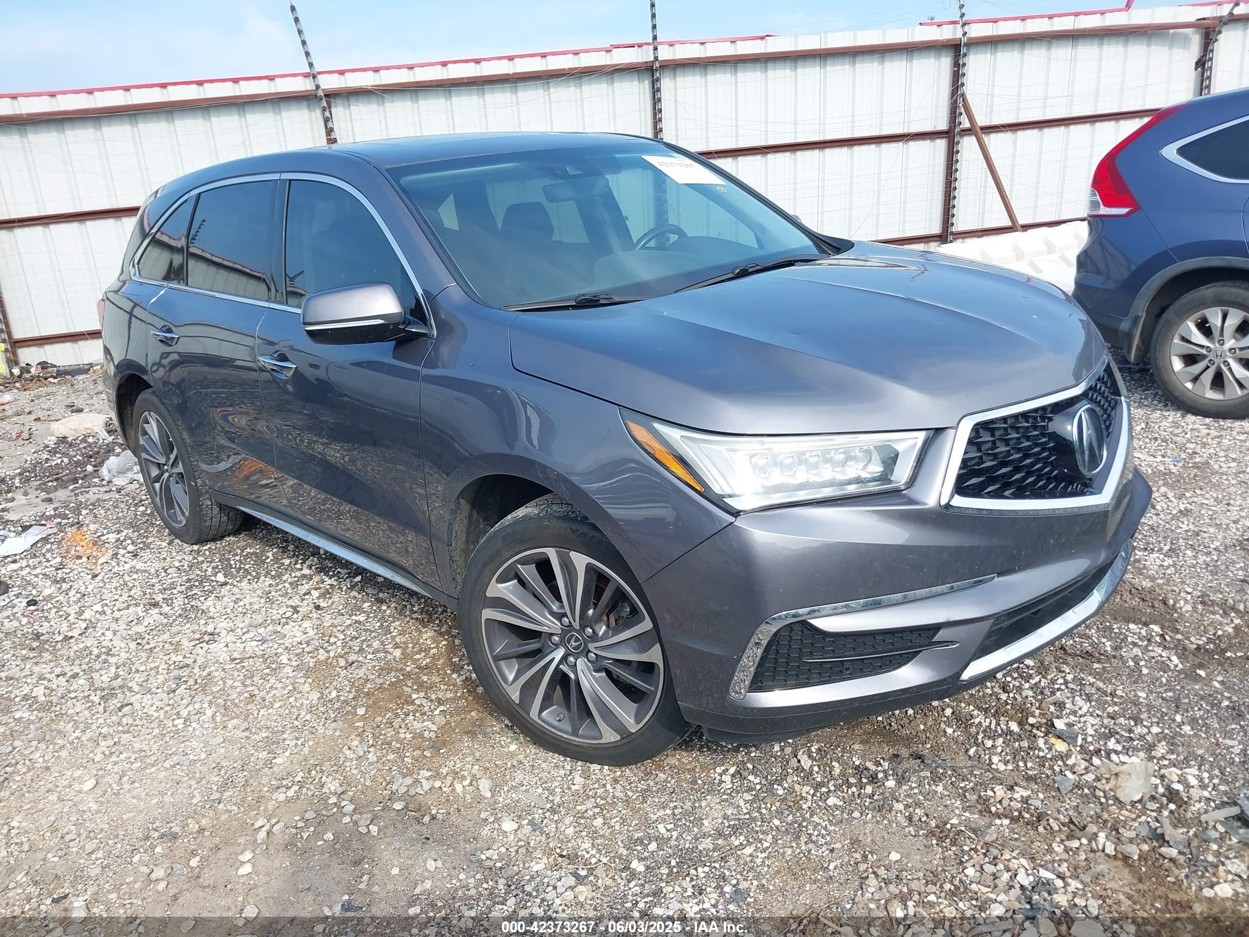 2019 Acura MDX Technology, VIN 5J8YD4H59KL020331 — Стихия