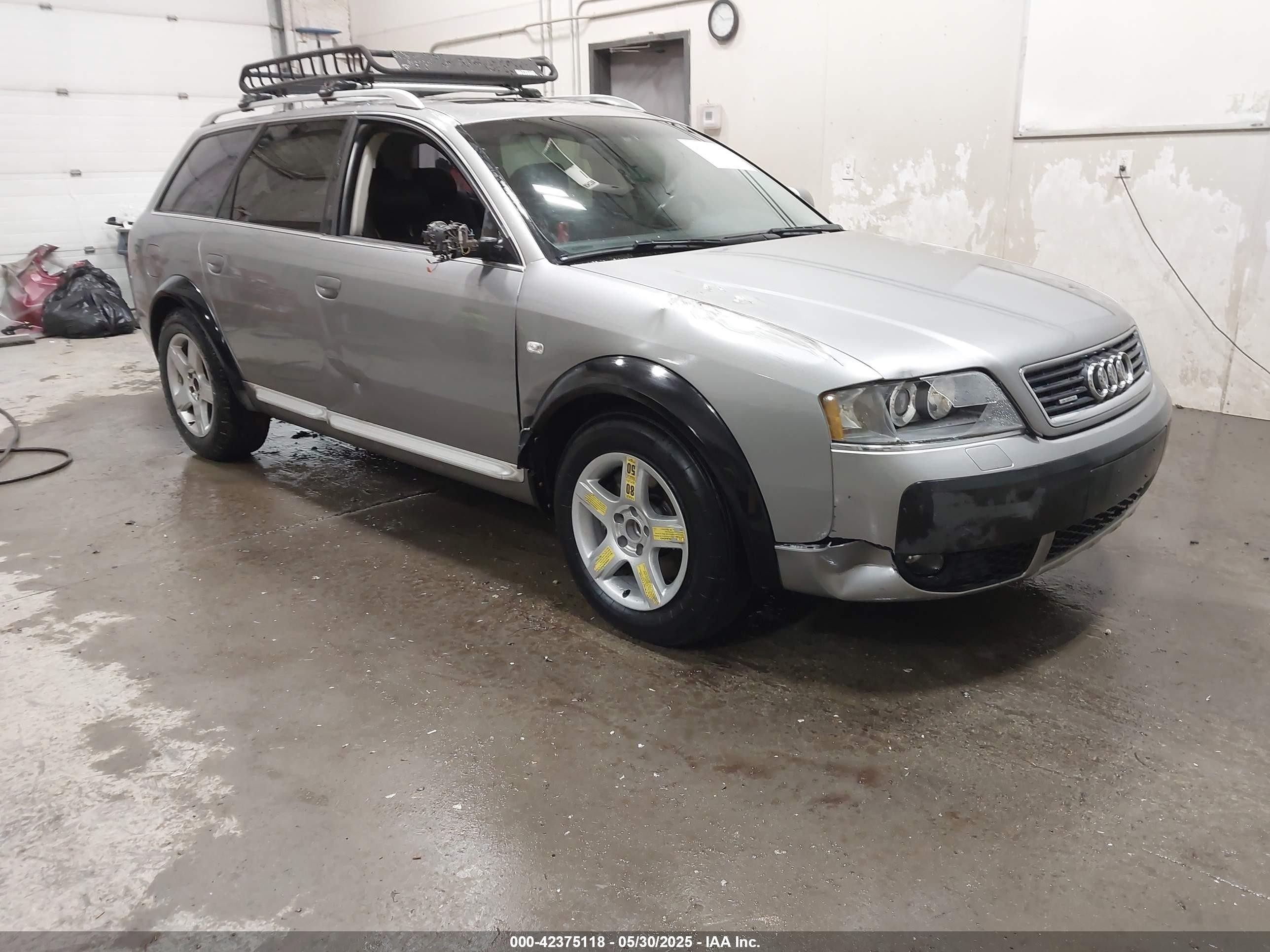 2005 Audi allroad A6 V8, VIN WA1YD64B75N004959 — Бок
