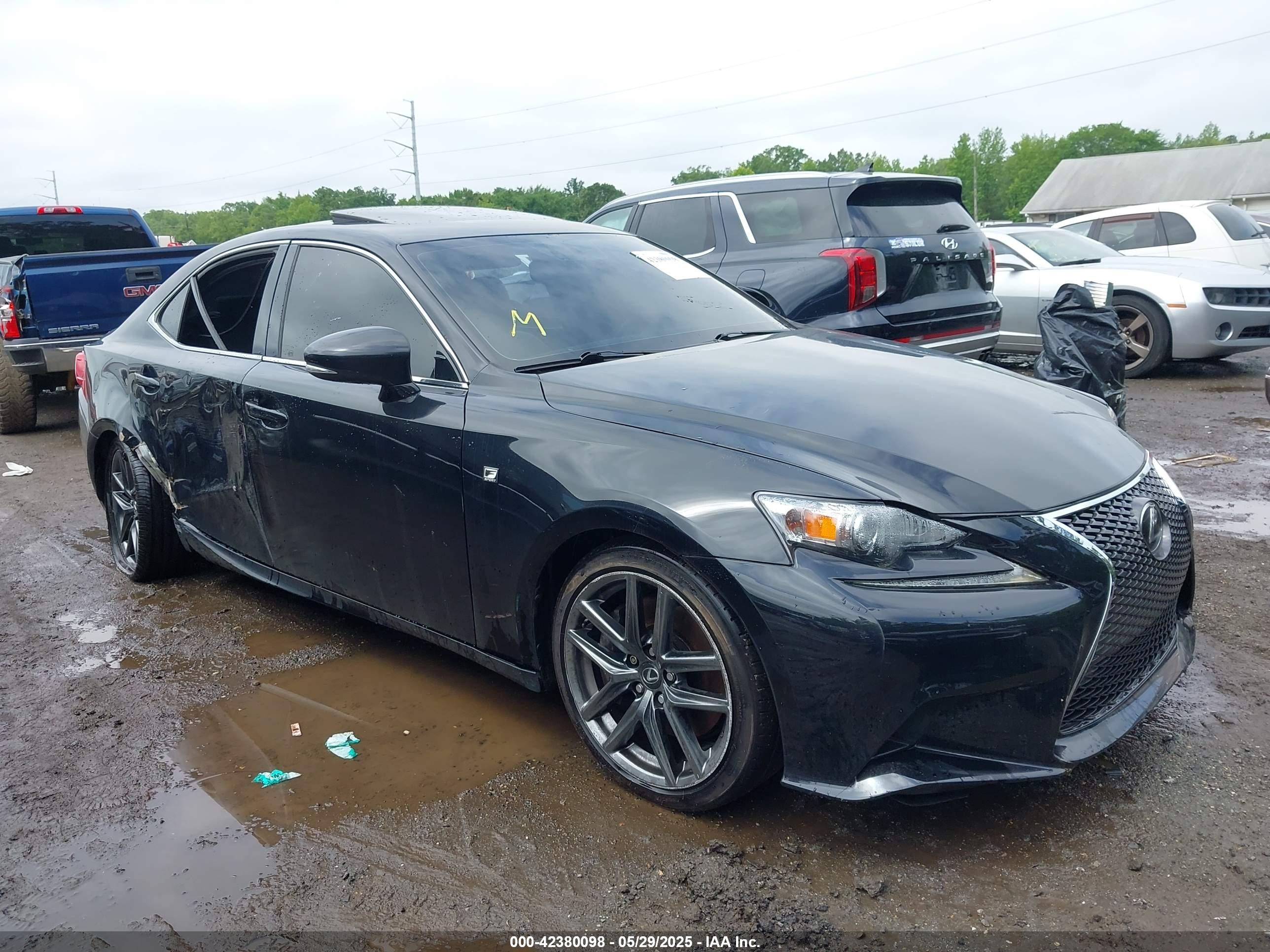 2016 Lexus IS 300/350, VIN JTHCM1D22G5012360 — Theft recovery
