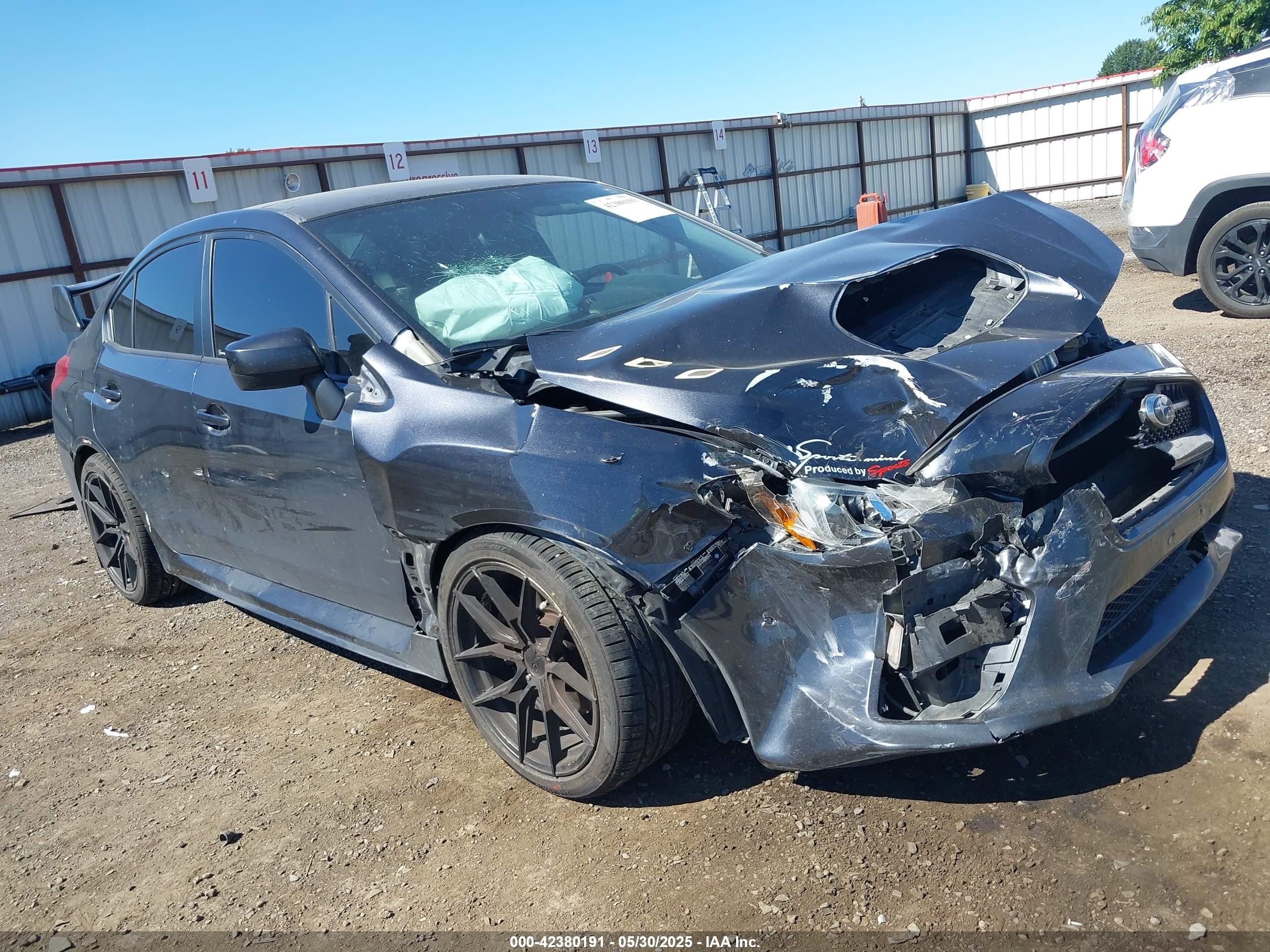 2016 Subaru WRX, VIN JF1VA1B60G9804286 — Front end