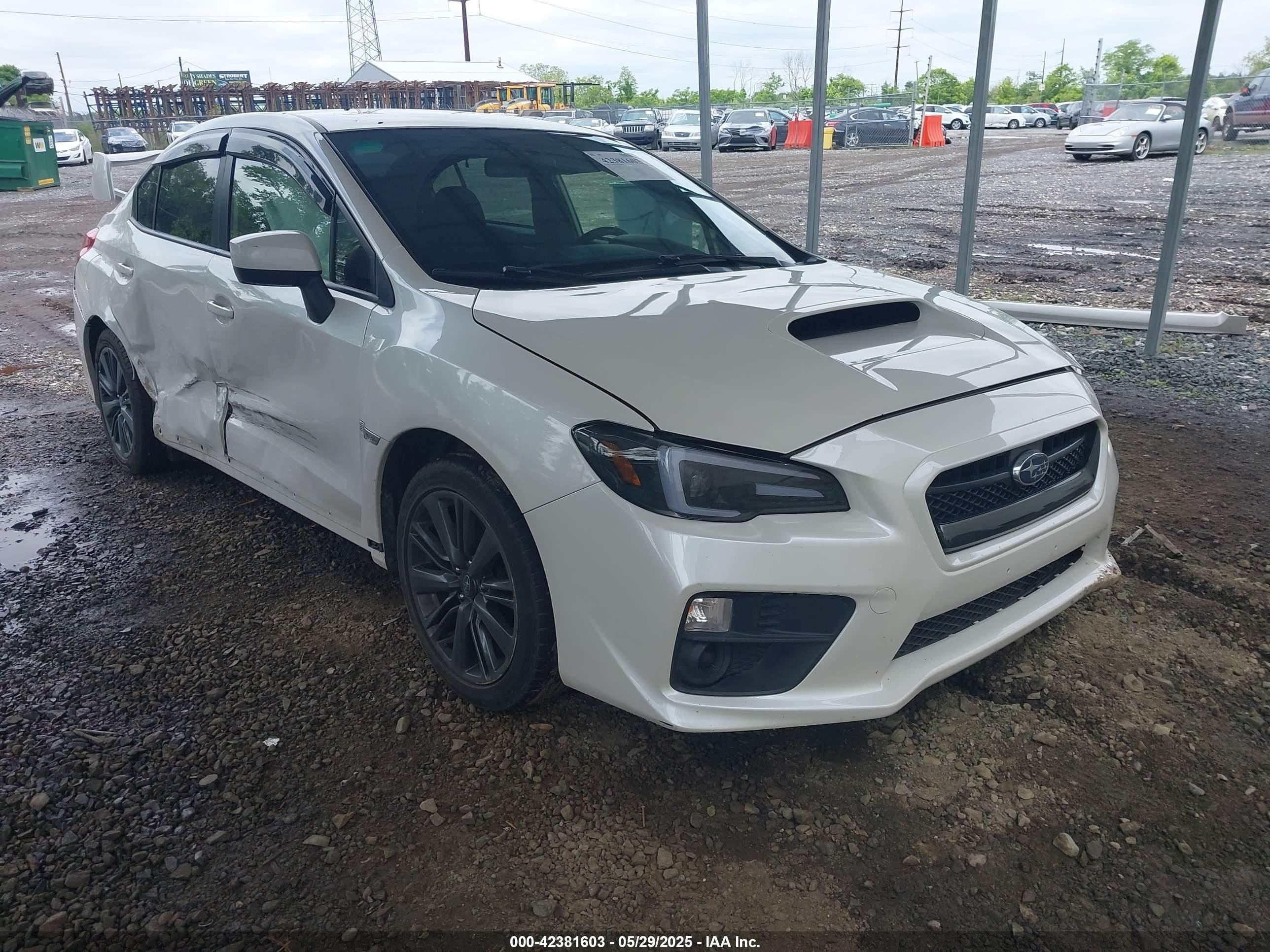 2016 Subaru WRX, VIN JF1VA1B62G9817931 — Side