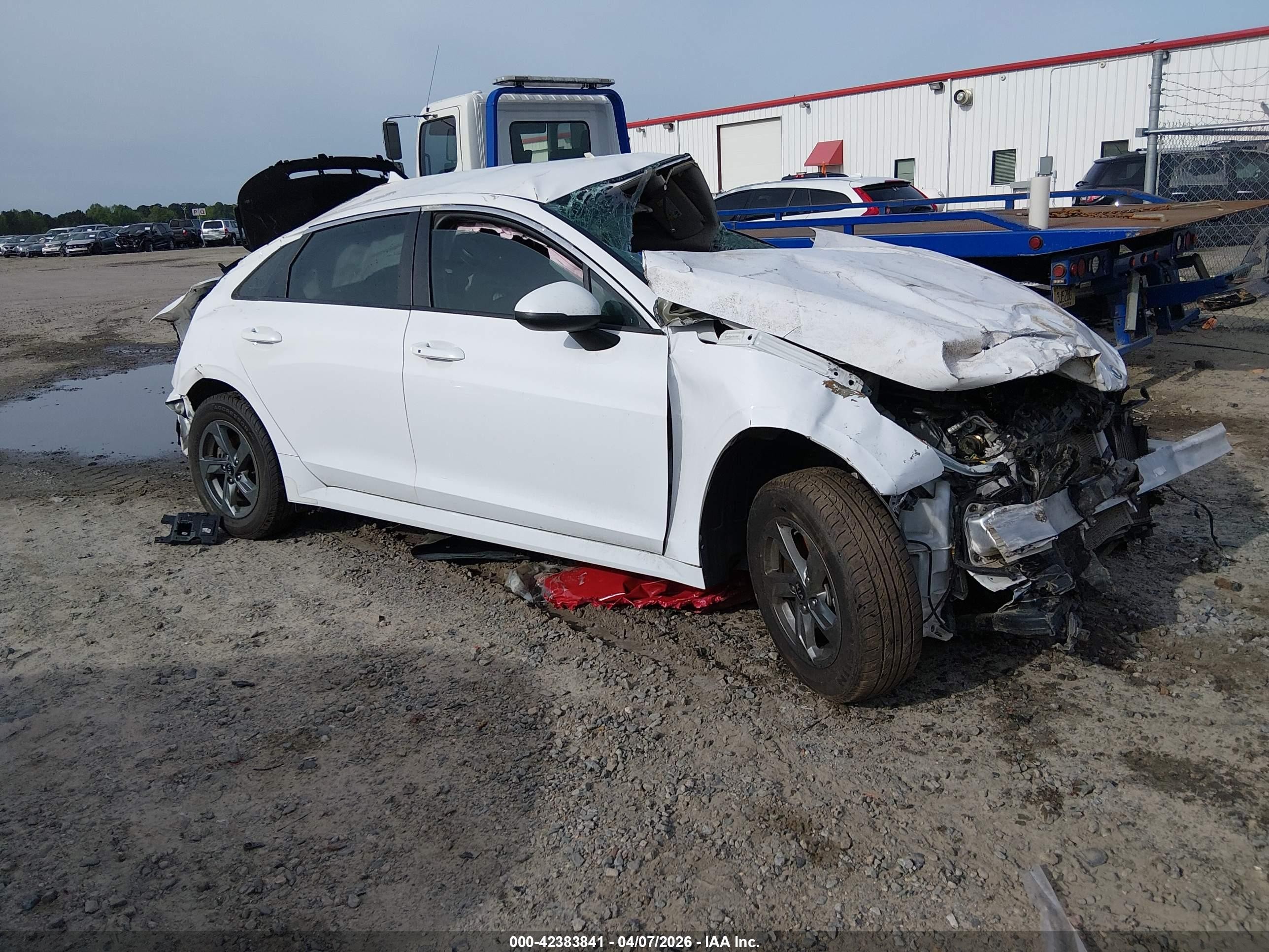 2021 Kia K5 LXS, VIN 5XXG14J29MG064772 — Rollover