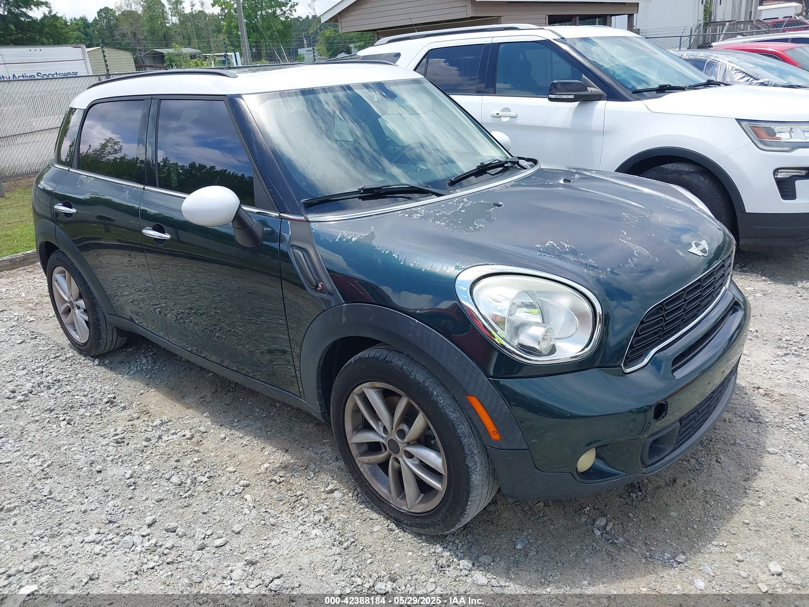 2013 MINI Countryman S, VIN WMWZC3C52DWP20729 — Repossession