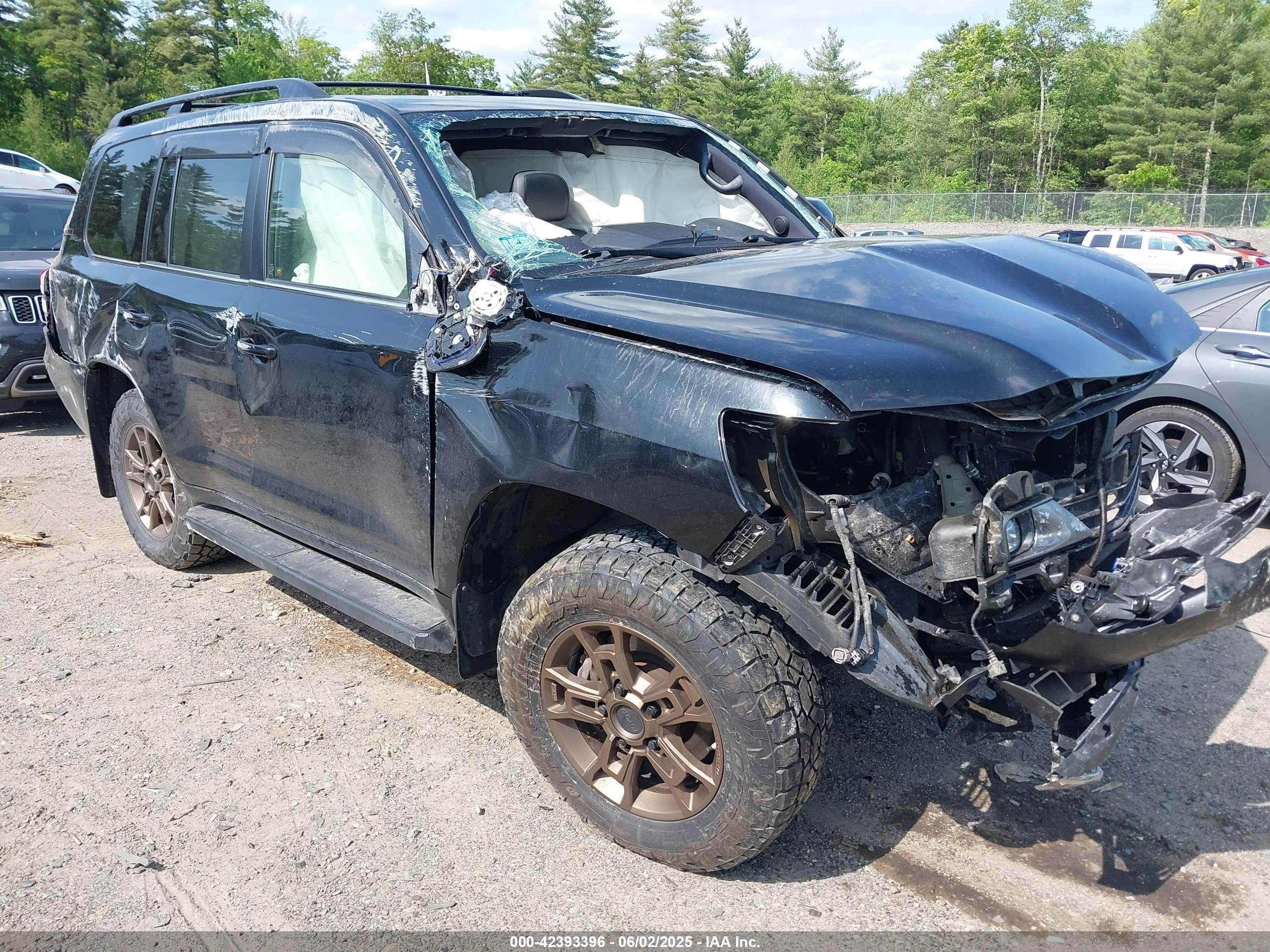 2020 Toyota Land Cruiser, VIN JTMCY7AJ7L4090296 — Biohazard / chemical