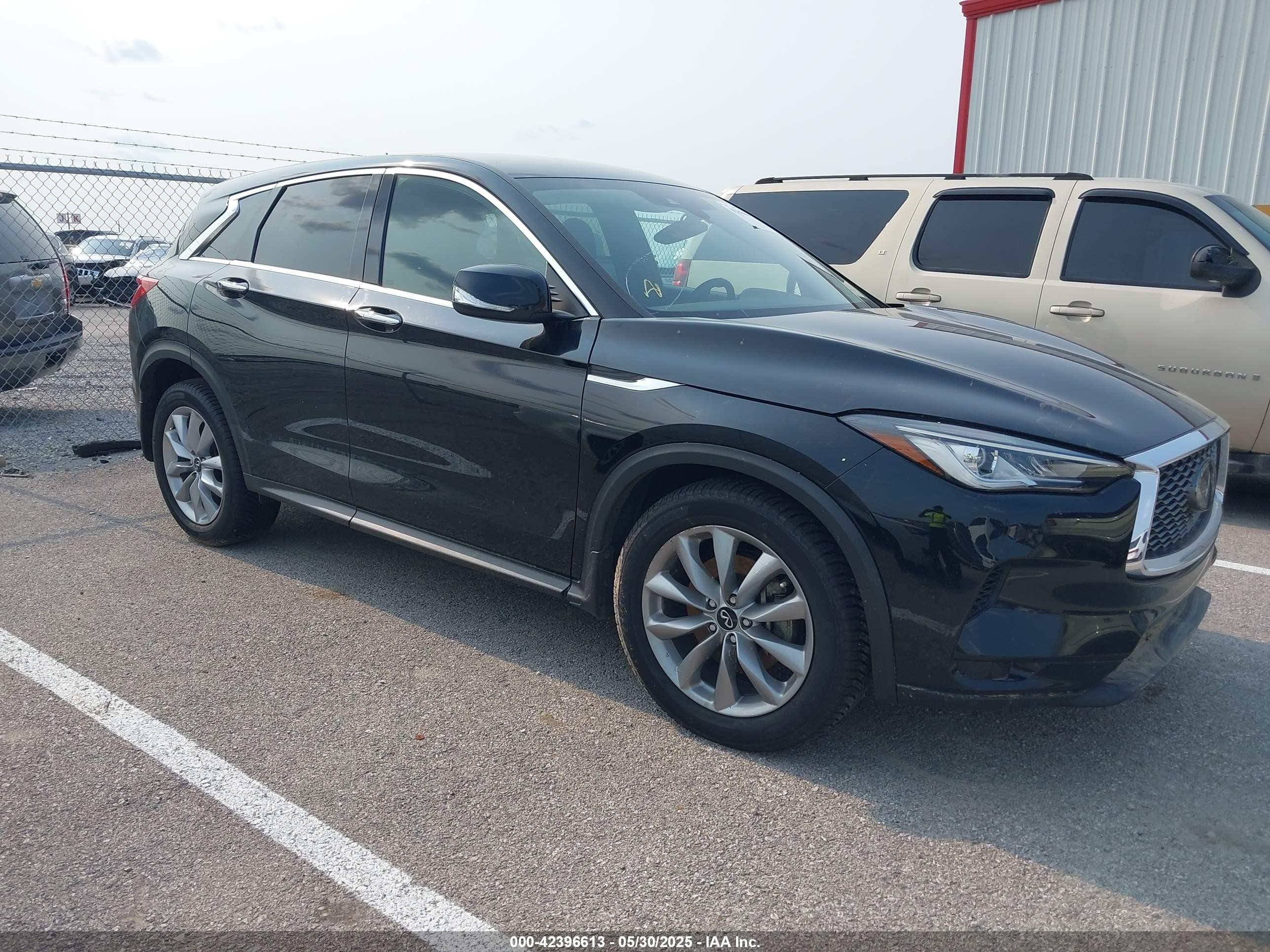 2022 Infiniti QX50 Pure, VIN 3PCAJ5AB2NF109454 — Fresh water flood