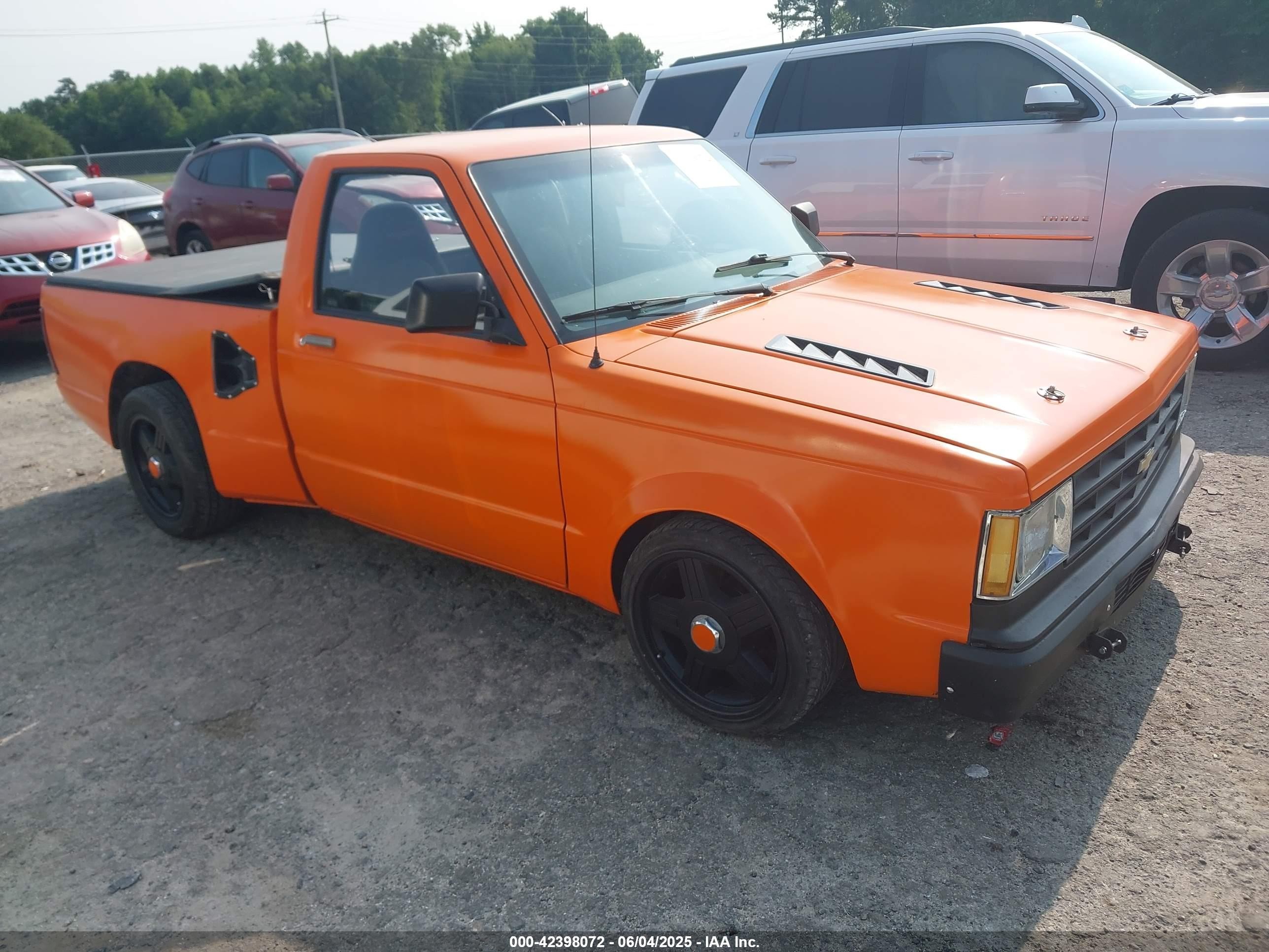 1985 Chevrolet S-10, VIN 1GCCS14B9F2186322 — Normal wear