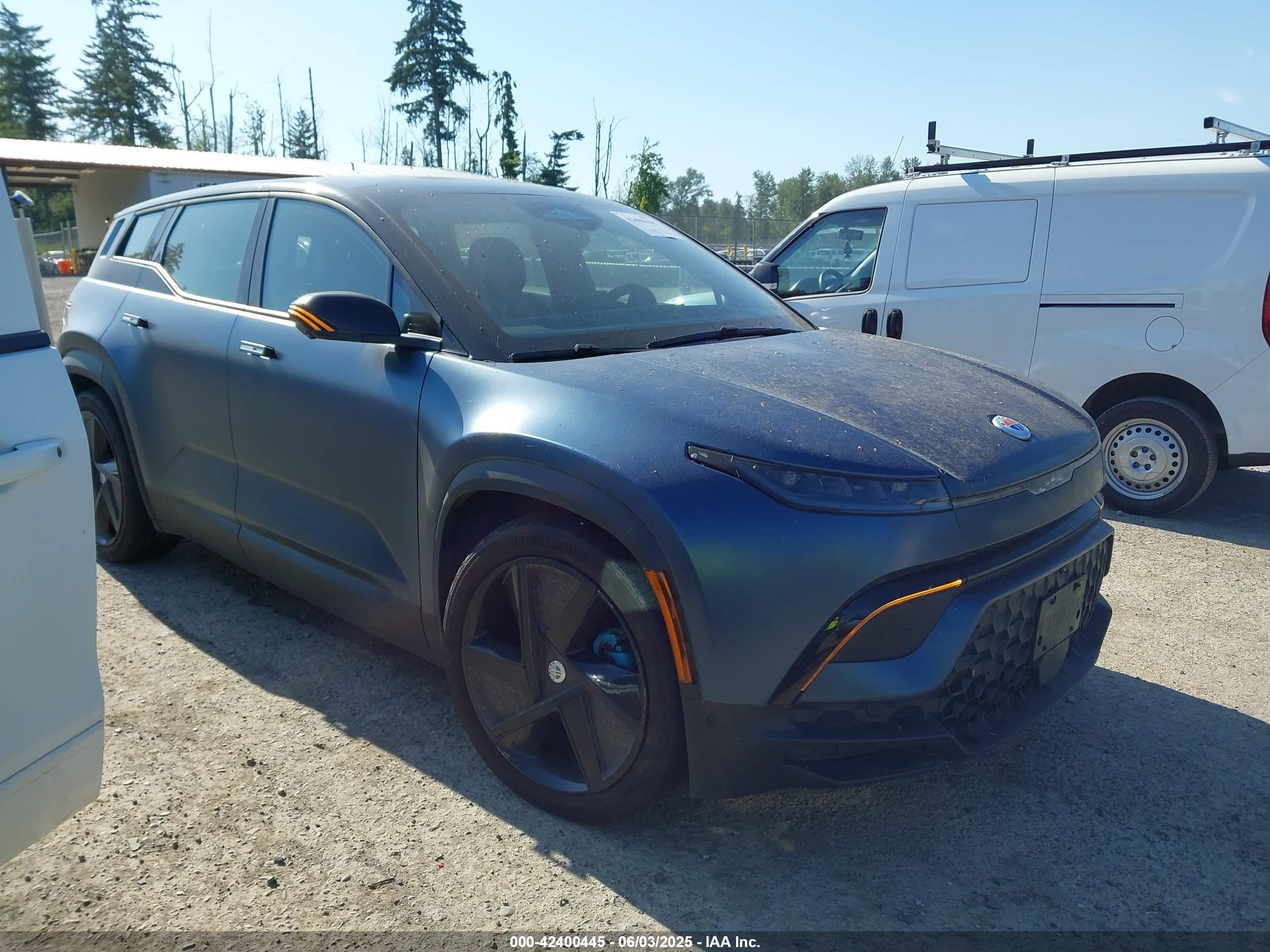 2023 Fisker Ocean One, VIN VCF1ZBU27PG002976 — Rear end
