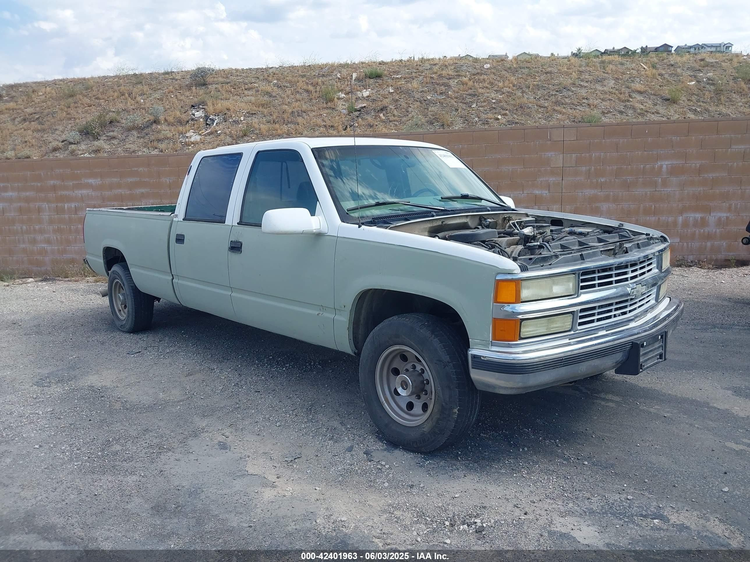 1997 Chevrolet Silverado 3500, VIN 1GCGC33J4VF021806 — После угона