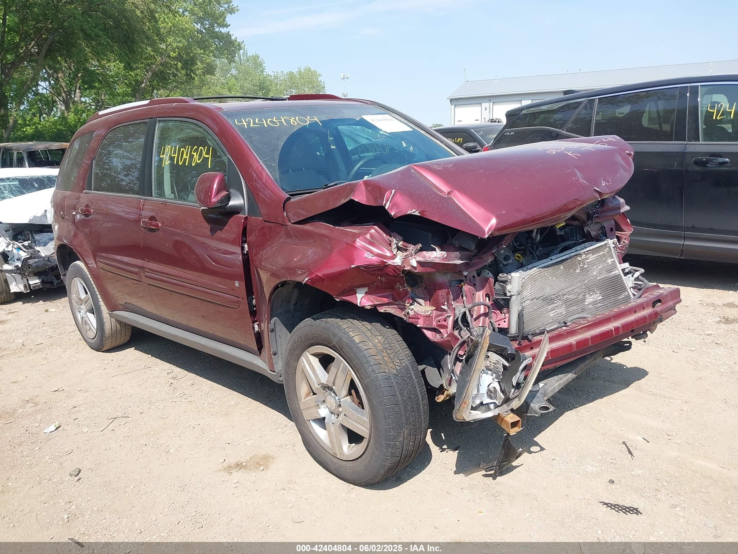 2008 Chevrolet Equinox LT, VIN 2CNDL63FX86054707 — Front end