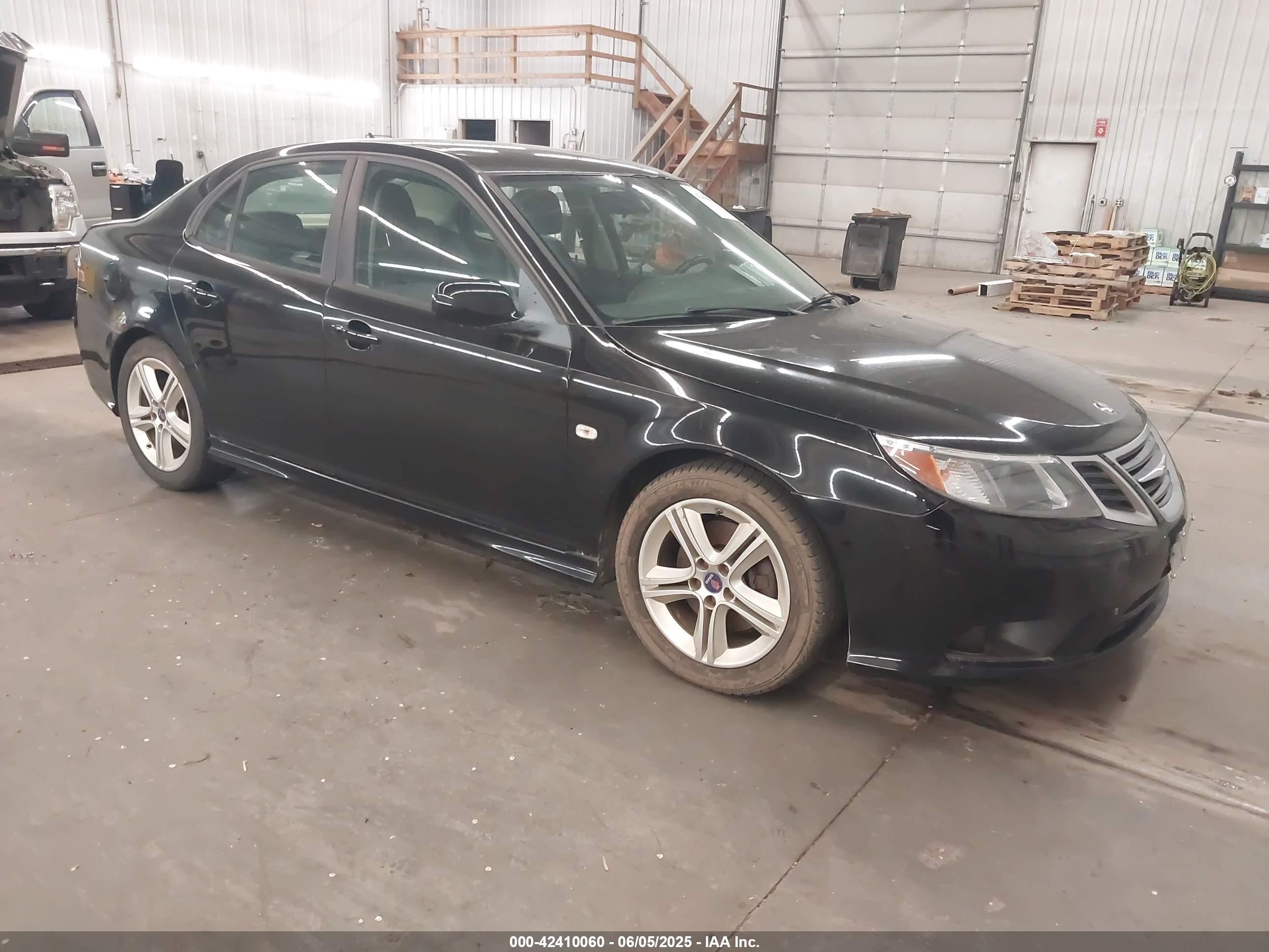 2010 Saab 9-3 XWD, VIN YS3FA4BY8A1608936 — Зад
