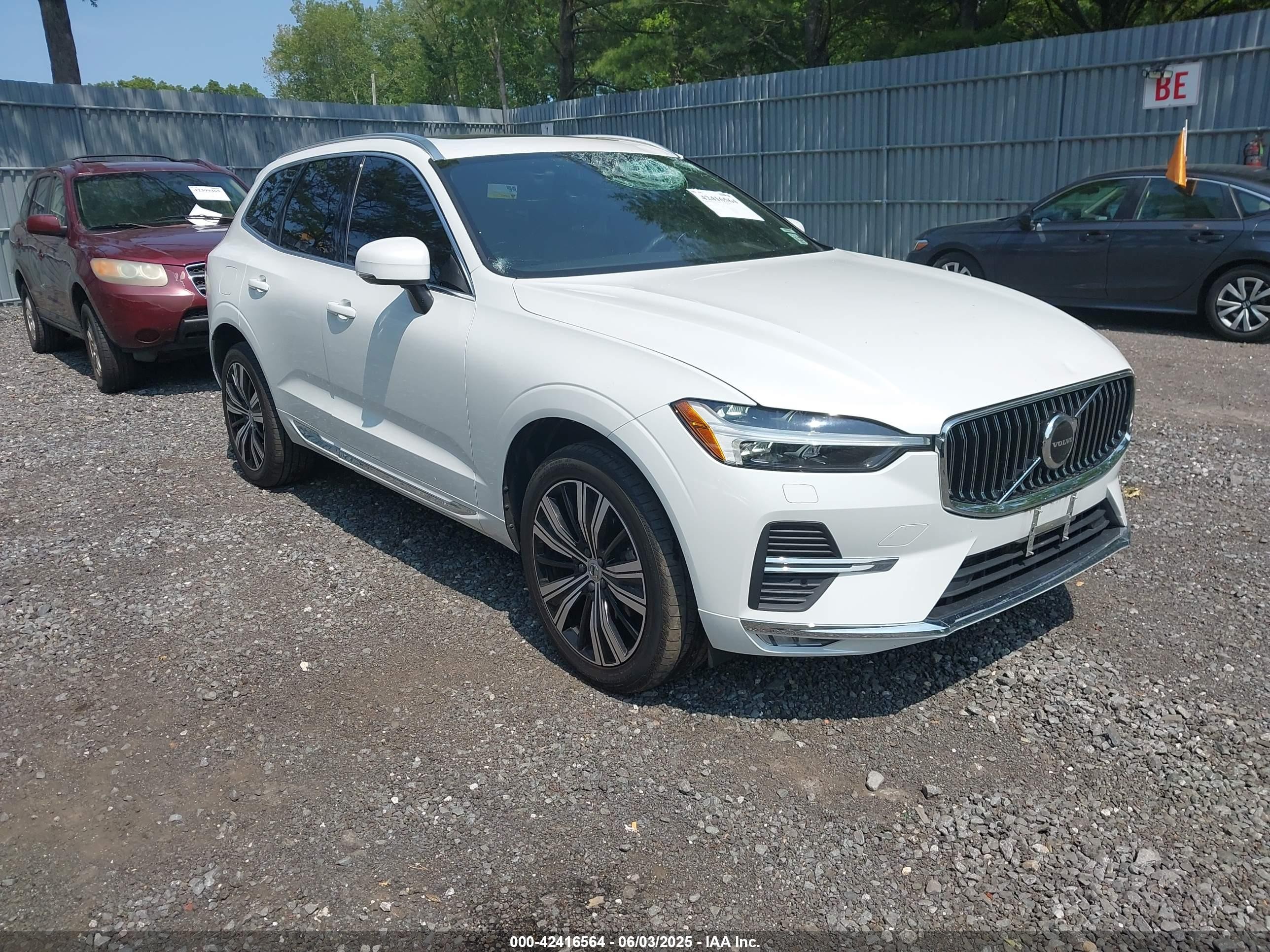 2022 Volvo XC60 Inscription, VIN YV4L12RL7N1091897 — Storm