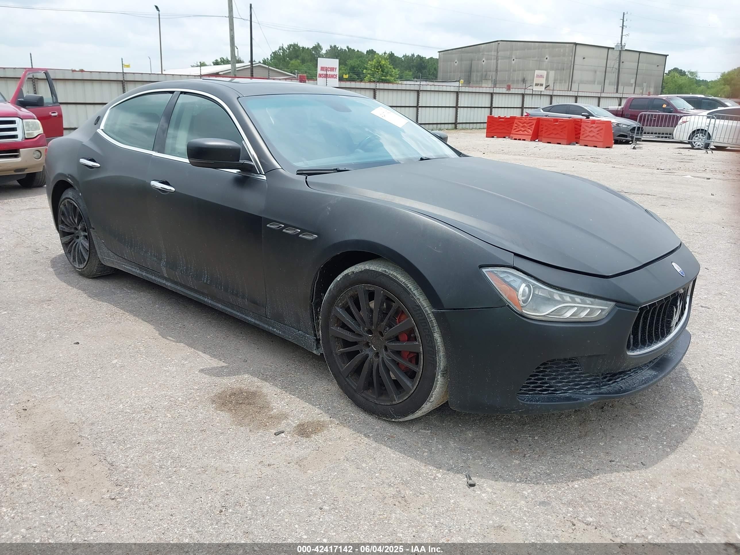 2015 Maserati Ghibli, VIN ZAM57XSA8F1130476 — Auction photo
