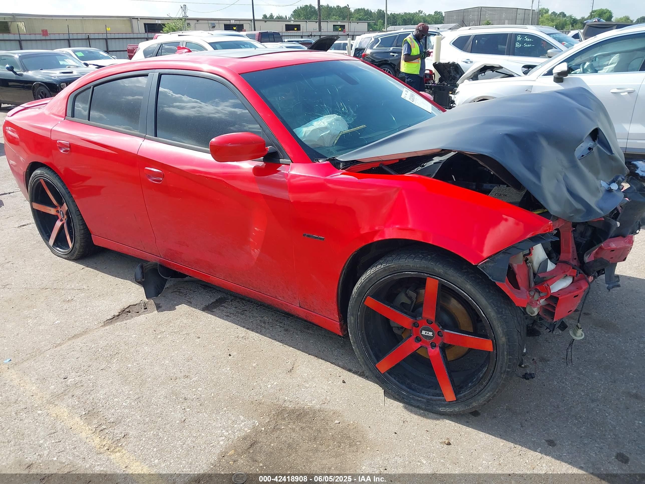 2015 Dodge Charger Road/Track, VIN 2C3CDXCT0FH917402 — Front end