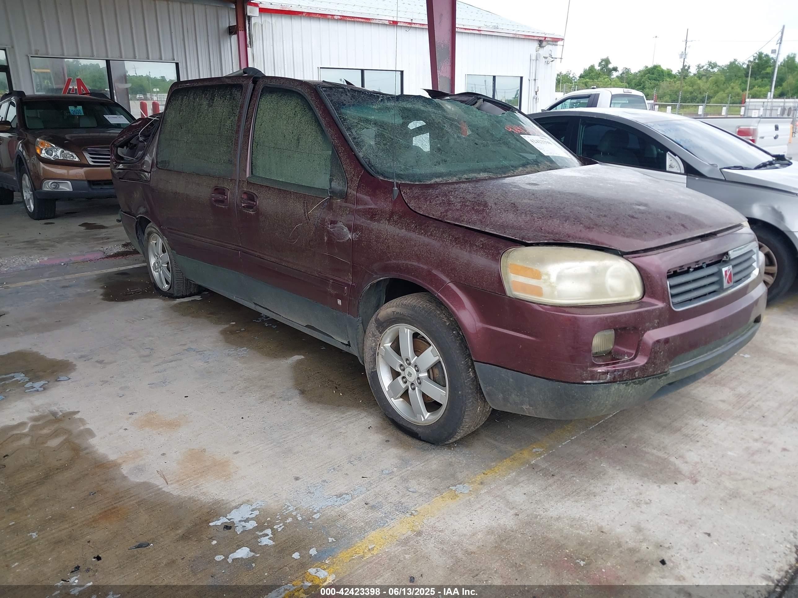 2007 Saturn Relay 3, VIN 5GZDV23147D134272 — Крыша